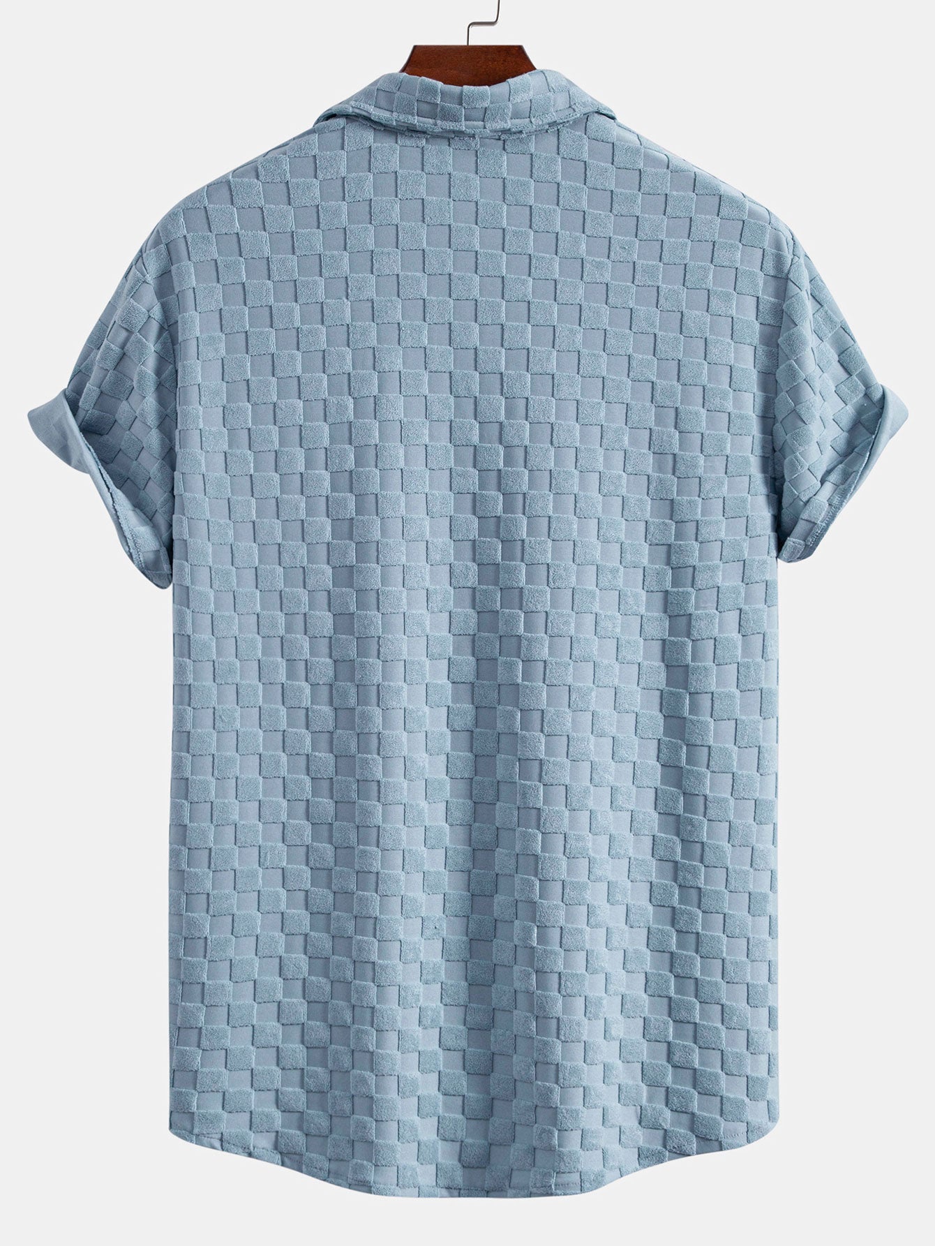 Checkerboard Terry Shirt & Shorts