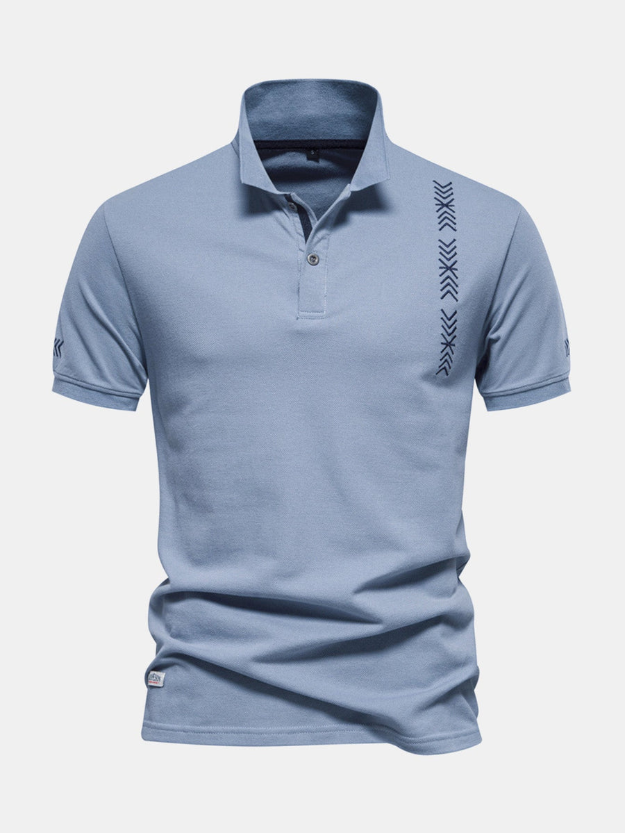 Arrow Embroidery Polo Shirt
