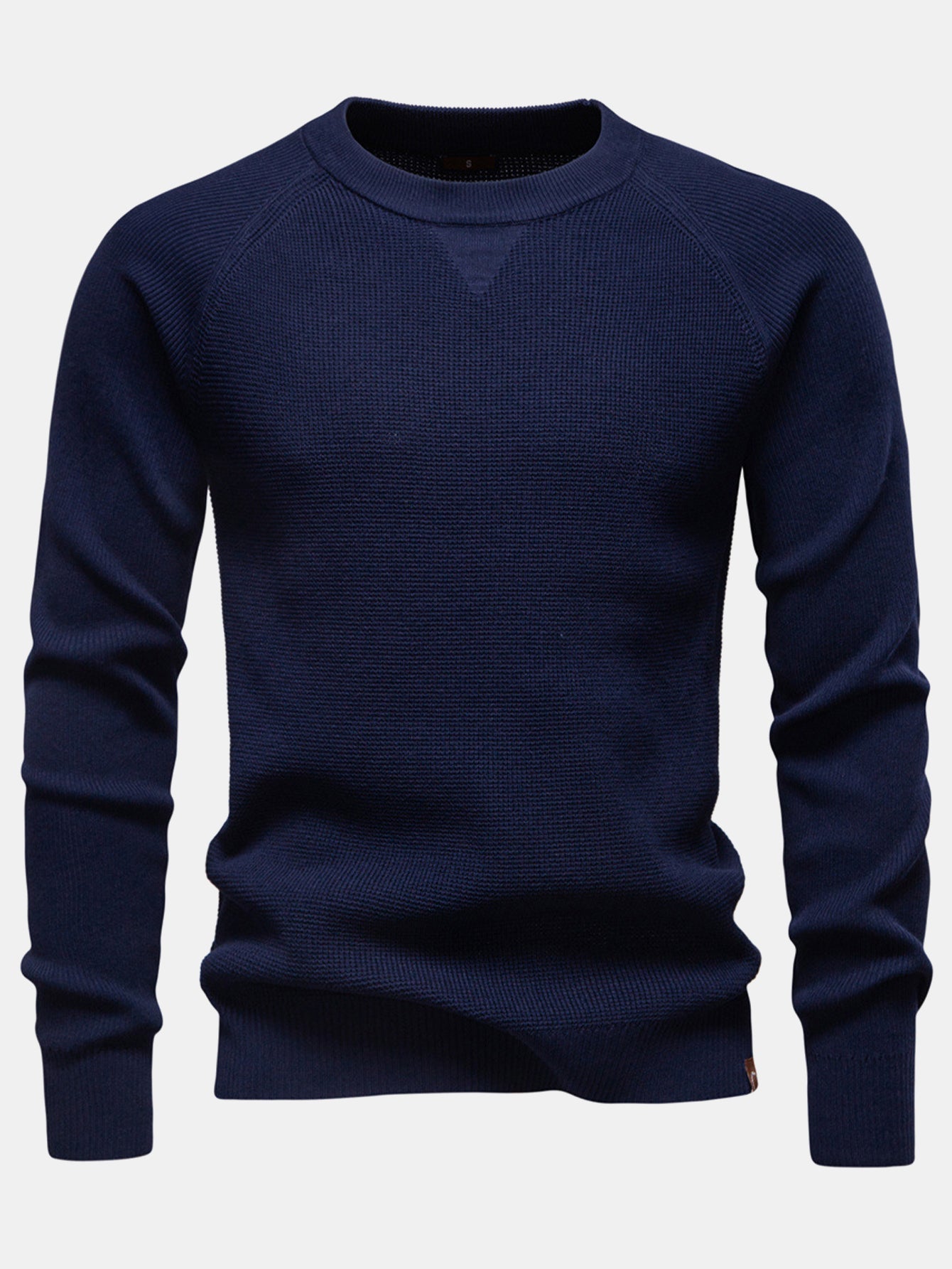 Raglan Sleeve Textured Sweater