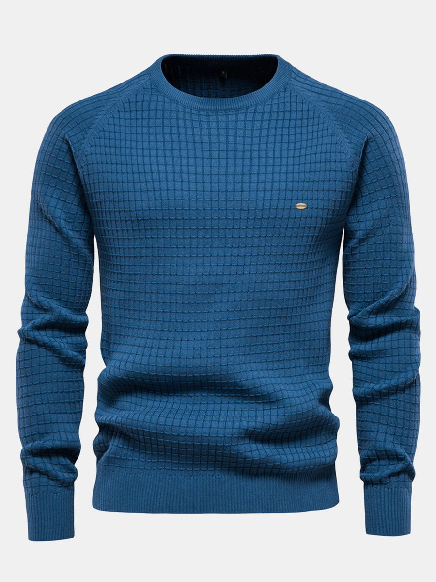 Waffle Texture Sweater