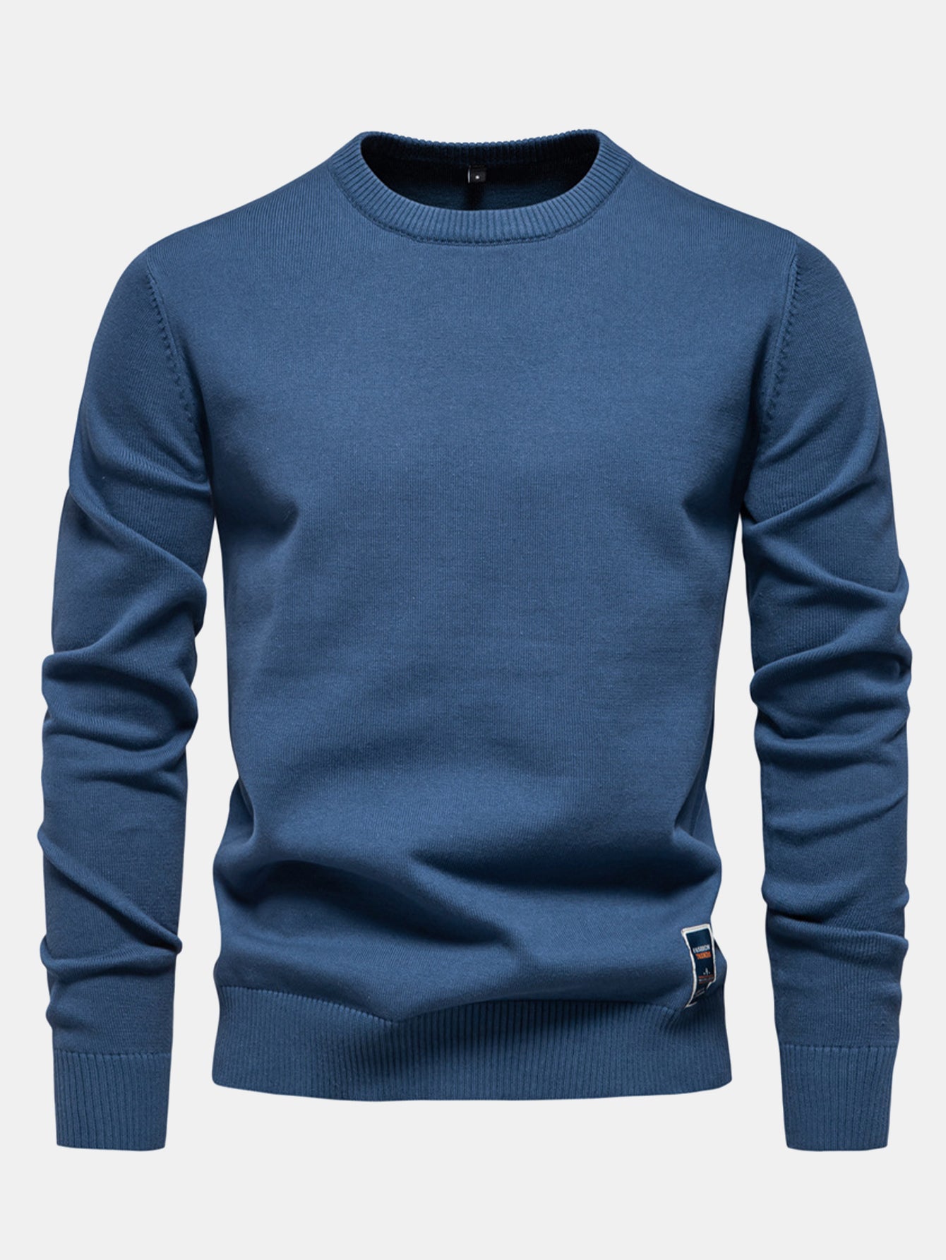 Long Sleeved Crew Neck Sweater