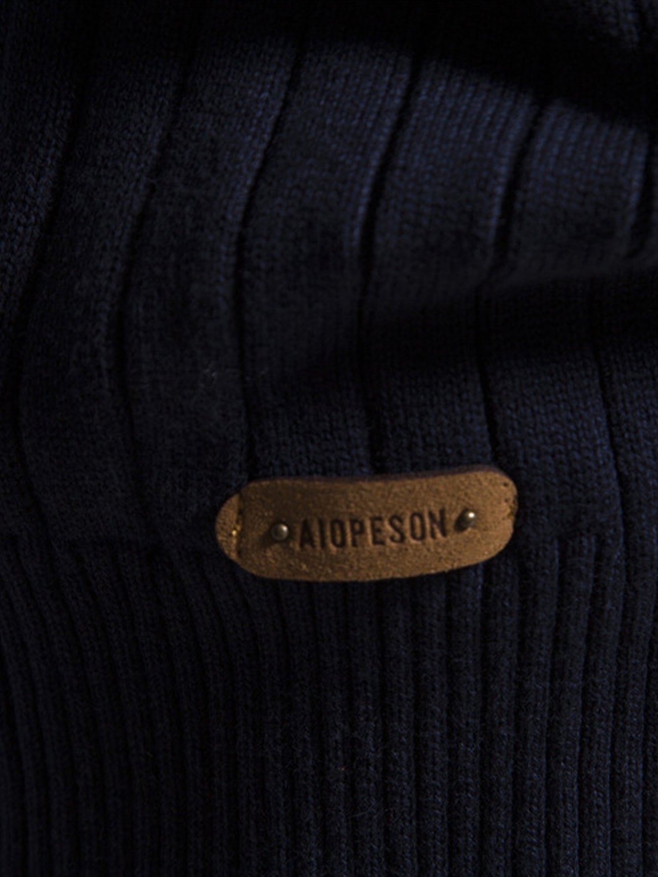 Stripe Quarter-Zip Sweater
