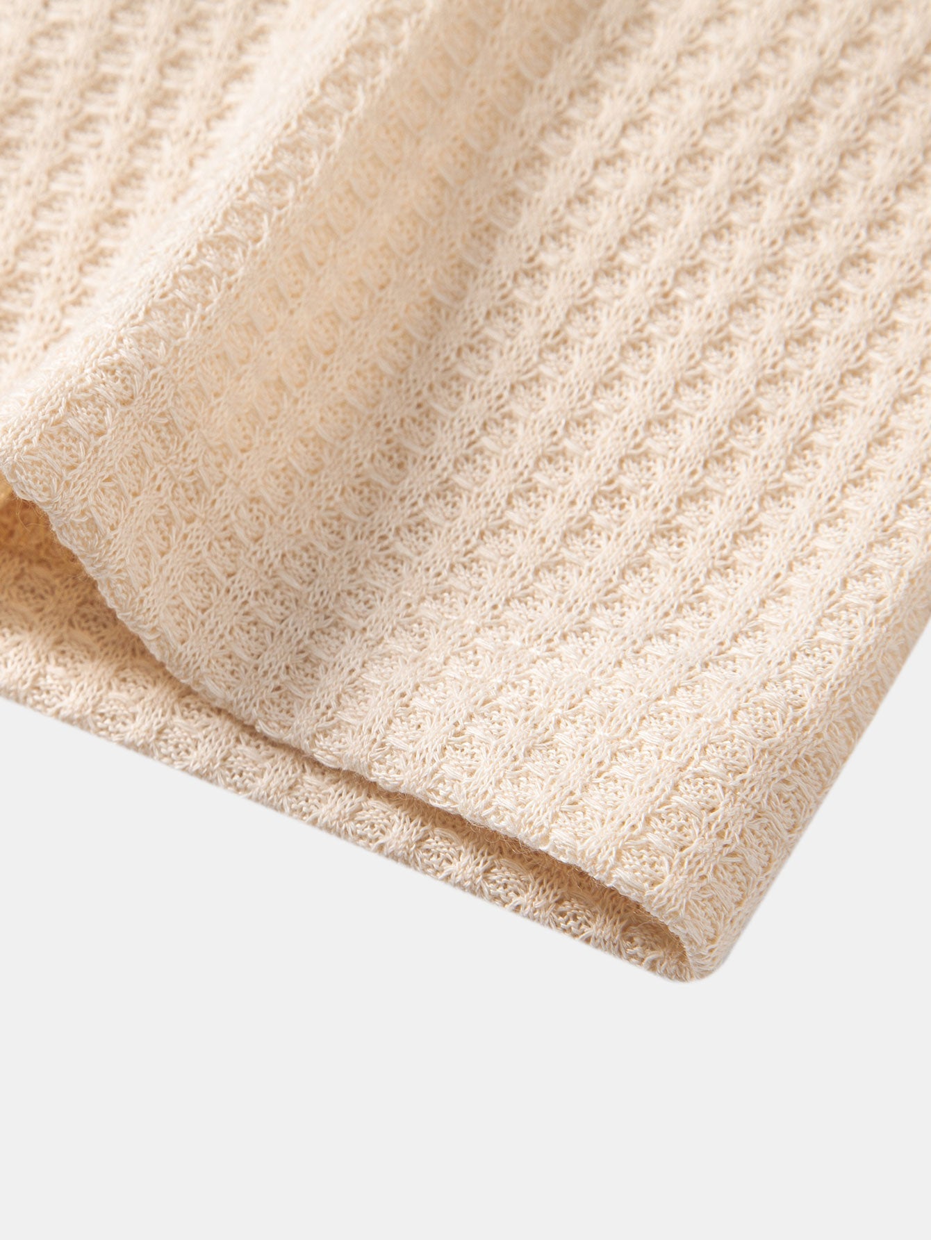 Waffle Knit Polo