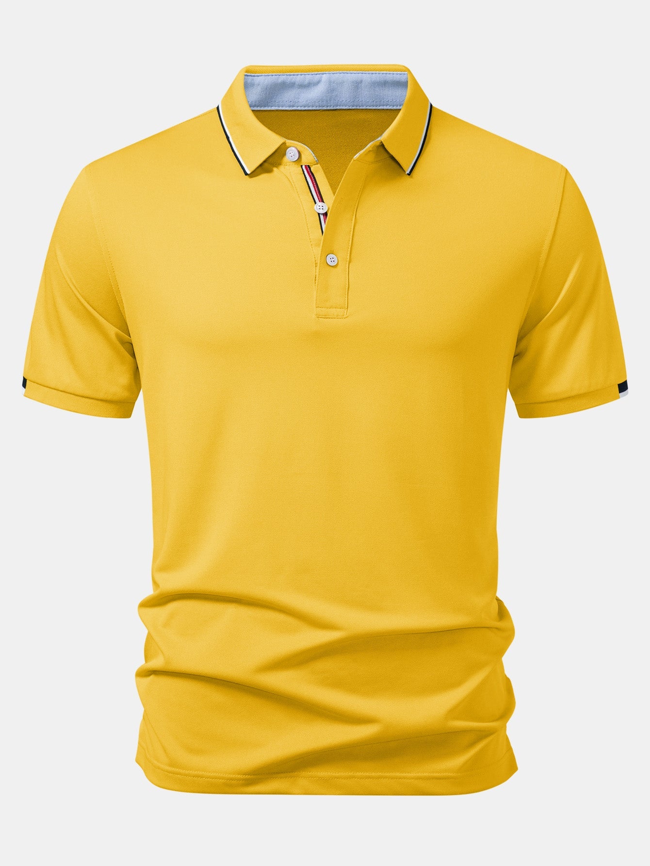 Contrast Pique Polo