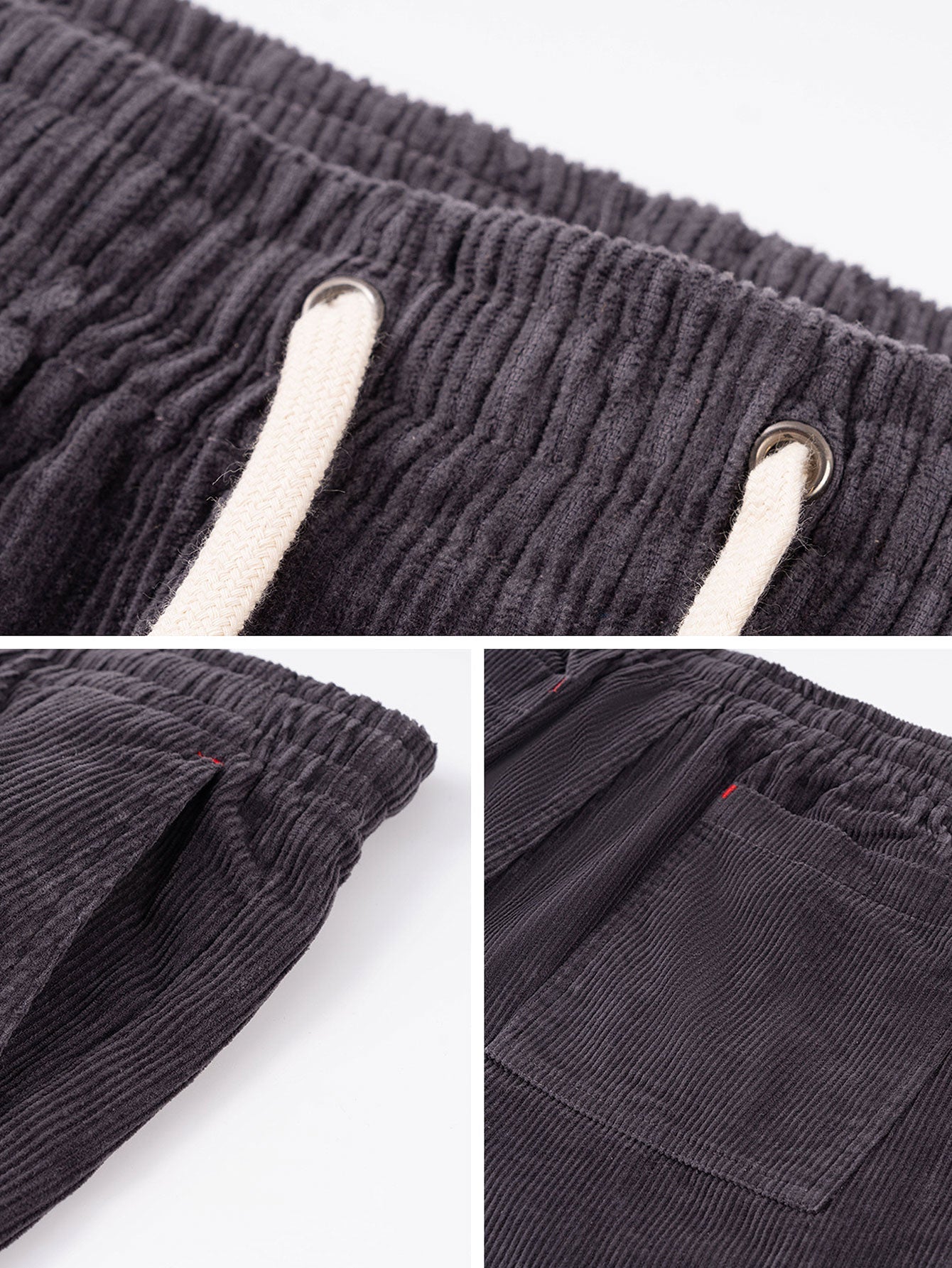6" Cotton Corduroy Drawstring Shorts