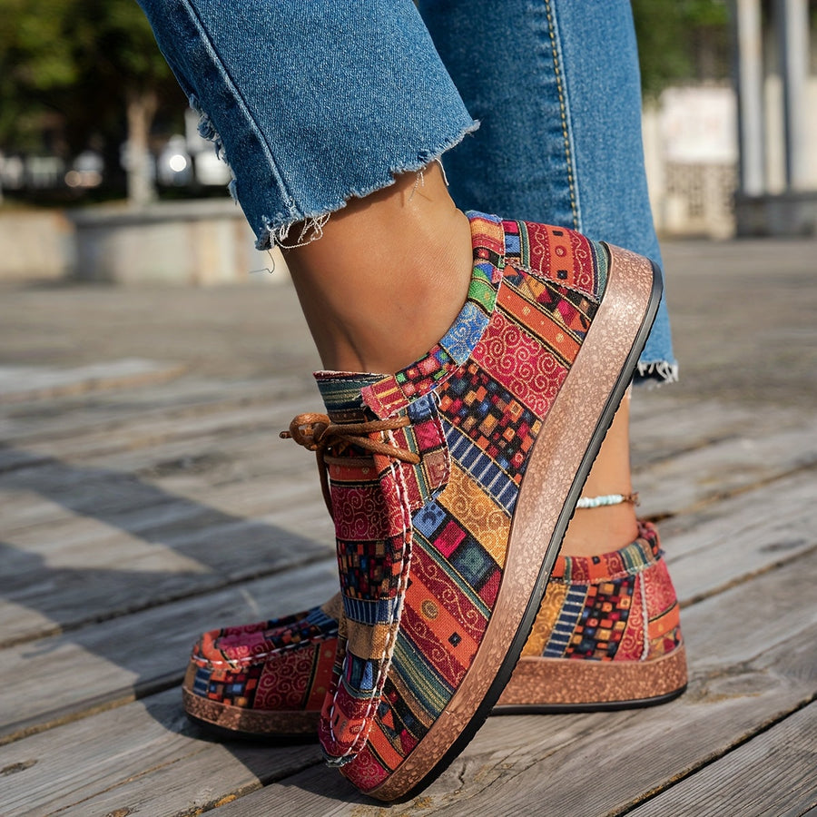 Colourful Retro Women's Shoes