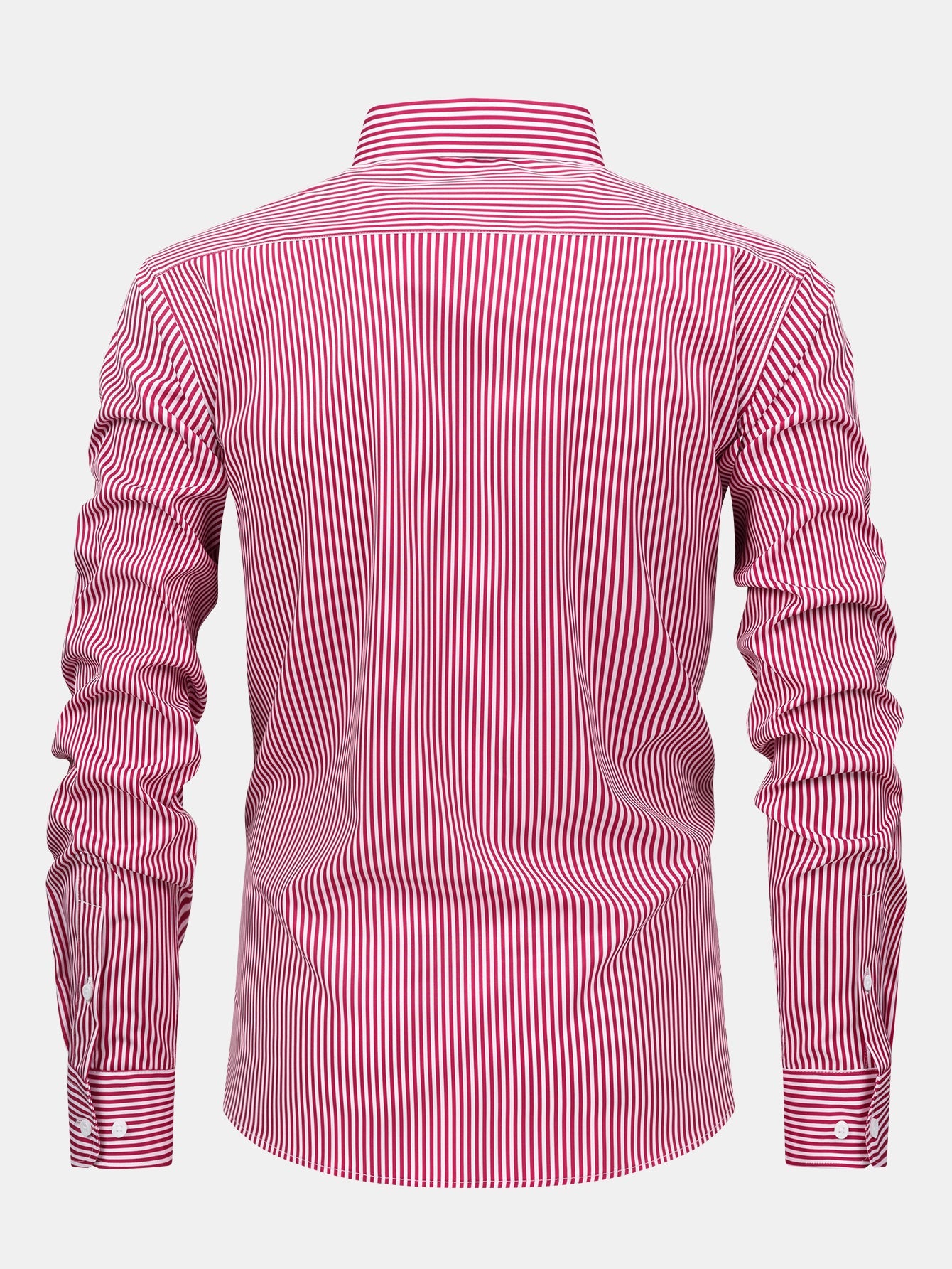 Long Sleeve Stripe Button Up Shirt