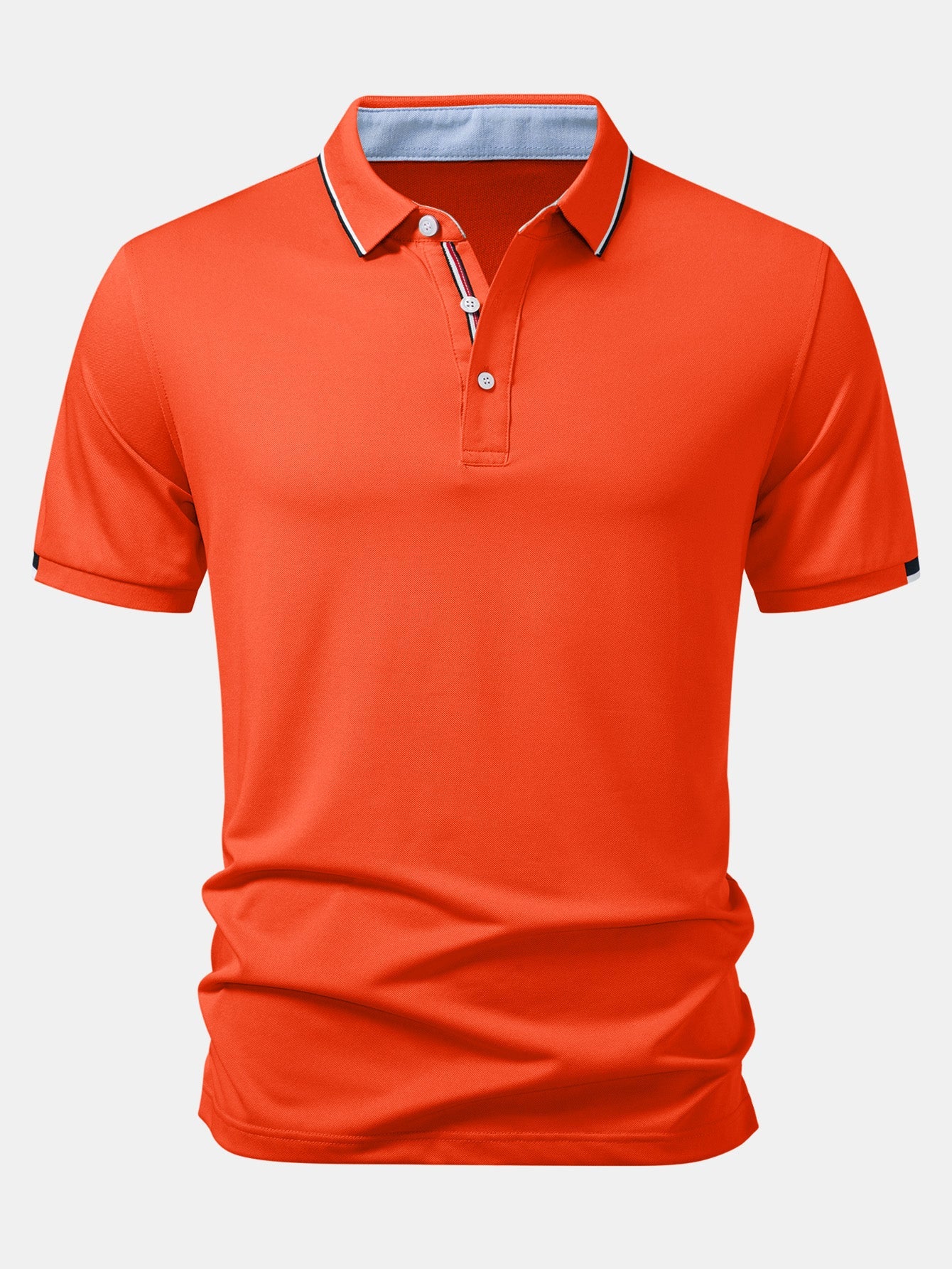 Contrast Pique Polo