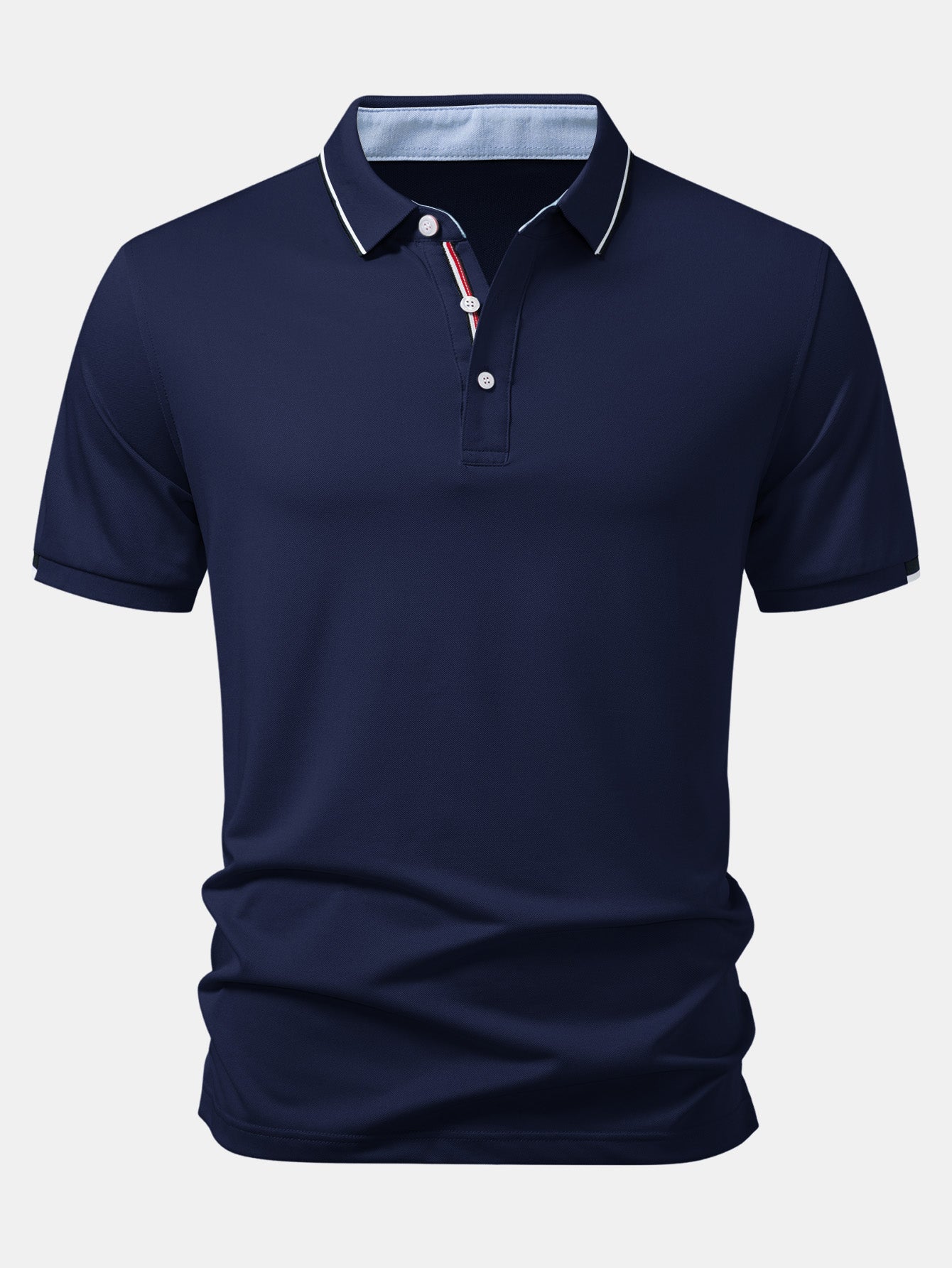 Contrast Pique Polo