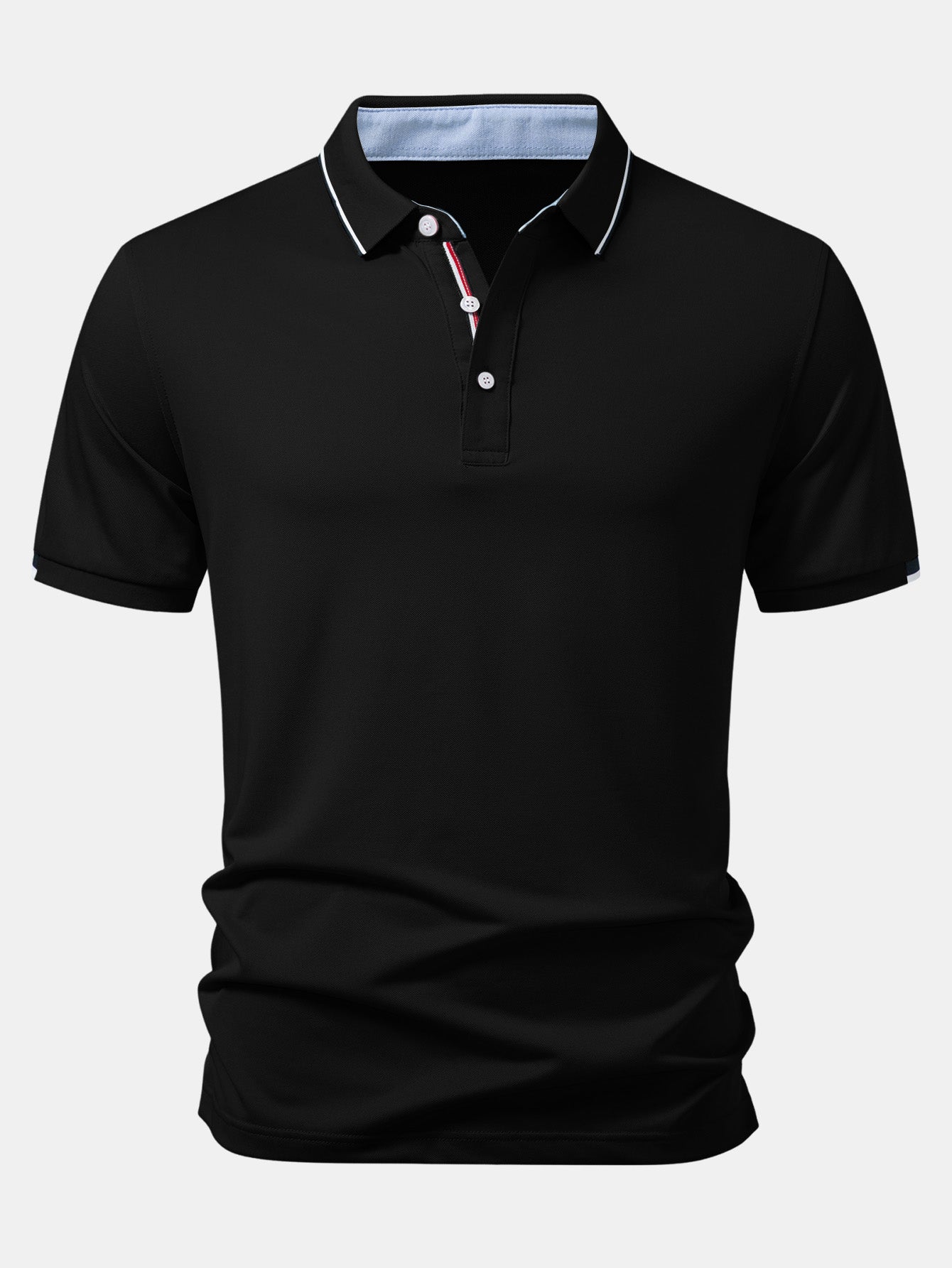 Contrast Pique Polo