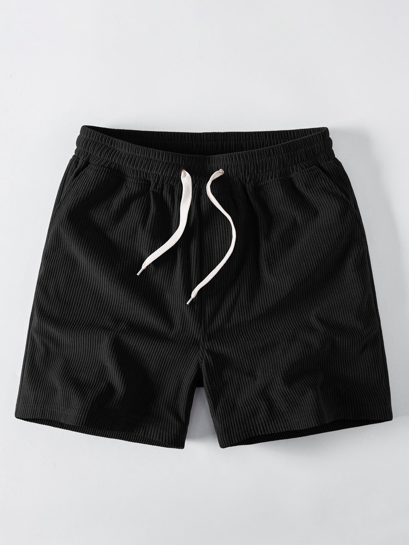 5" Drawstring  Corduroy Shorts