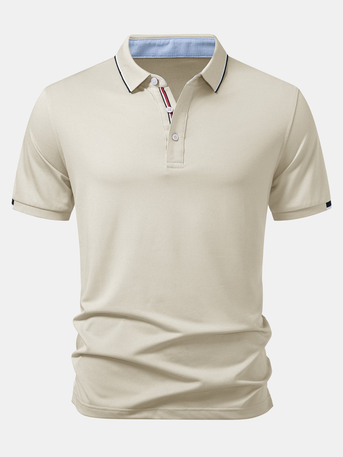 Contrast Pique Polo