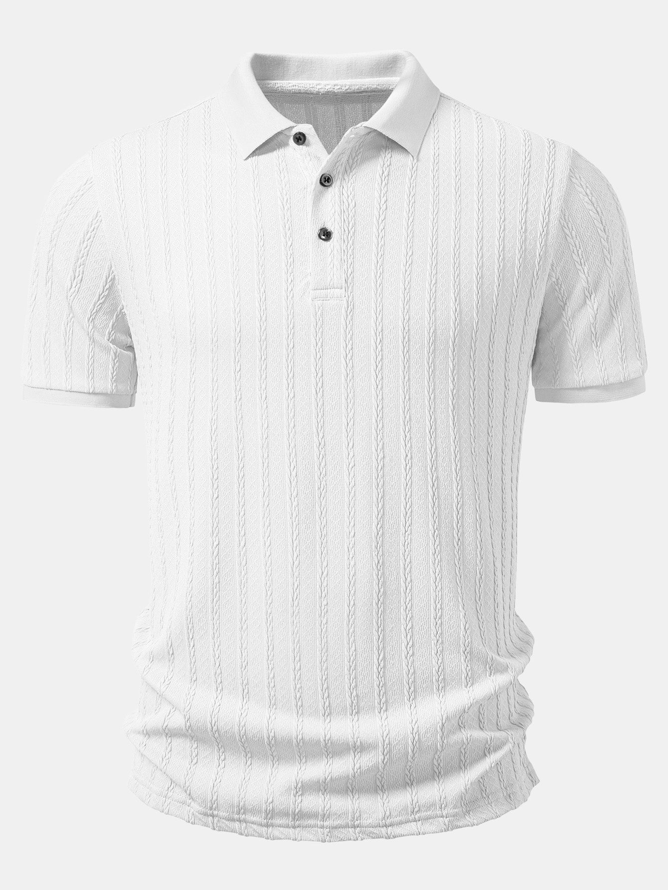 Twisted Jacquard Polo