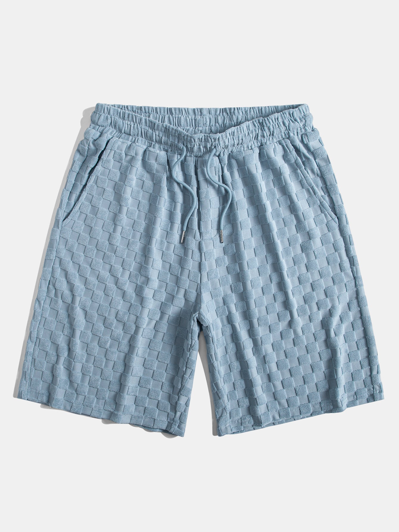 Checkerboard Terry Shirt & Shorts