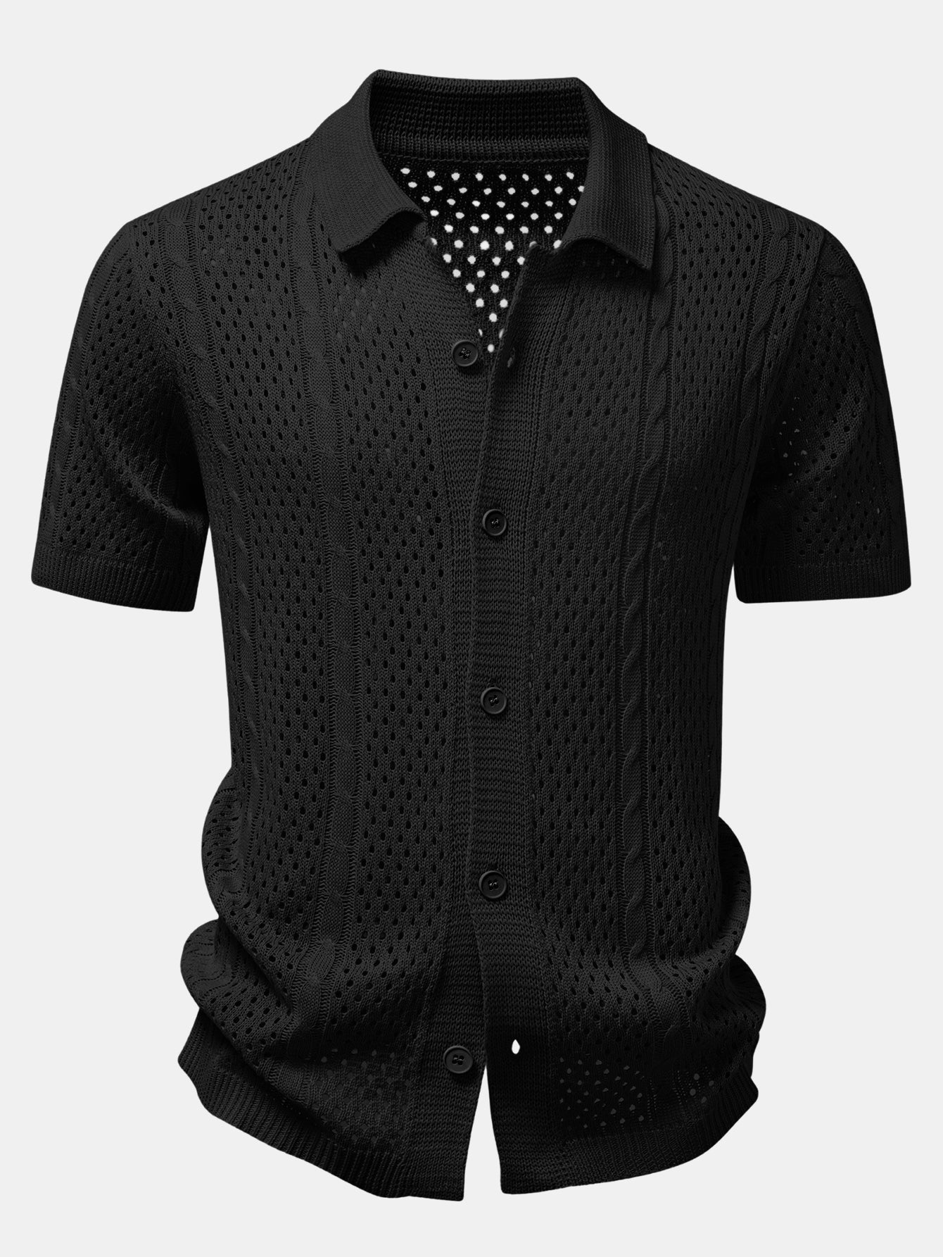 Open Knit Shirt