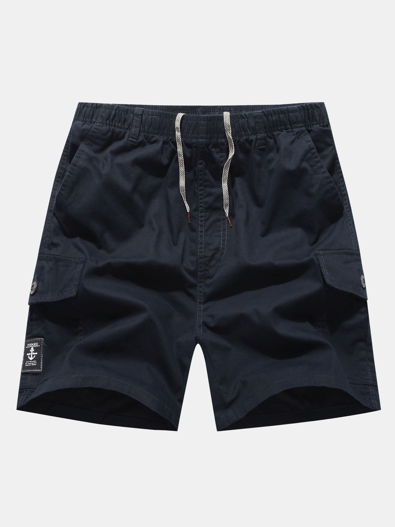 3 Pieces Chino Drawstring Cargo Shorts