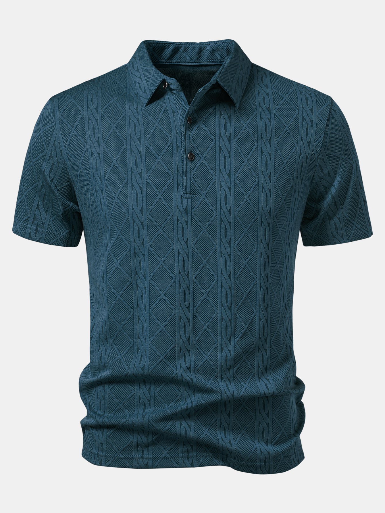 Geometry Jacquard Polo