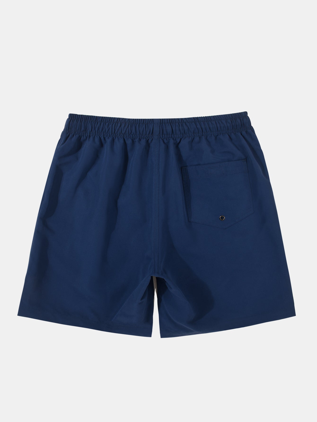 3 Pieces Contrast Waistband Swim Shorts