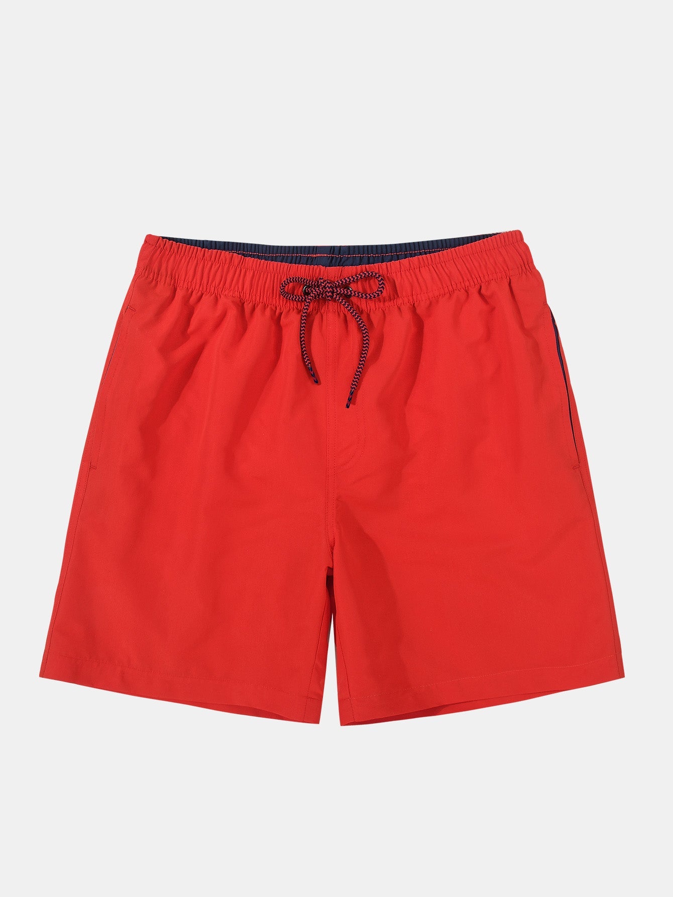 Contrast Waistband Swim Shorts