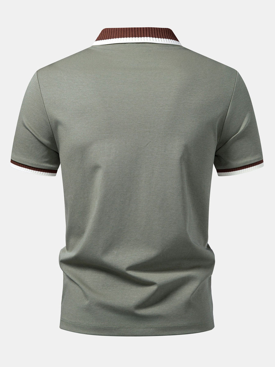 Contrast Trim Polo
