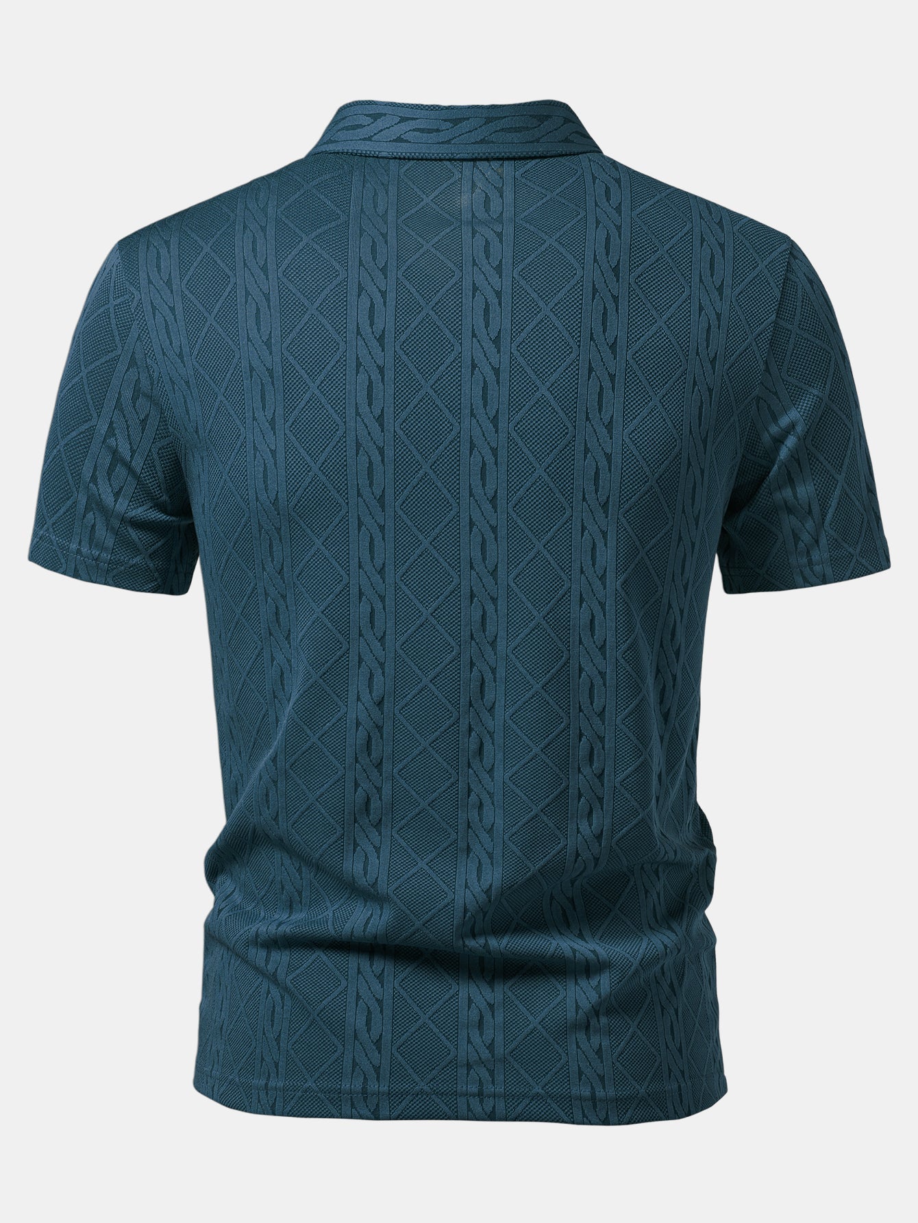 Geometry Jacquard Polo