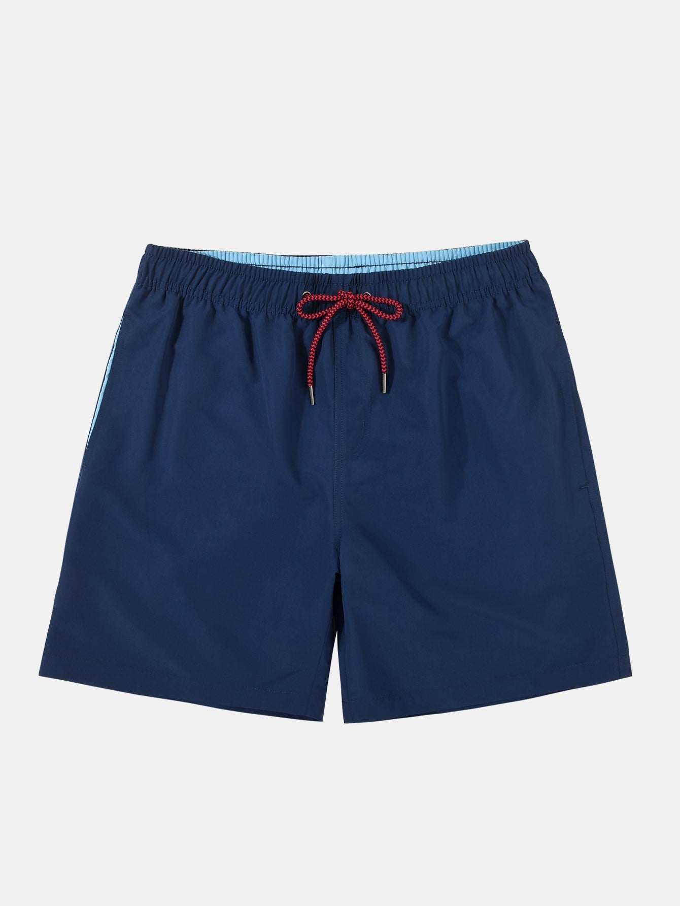 Contrast Waistband Swim Shorts