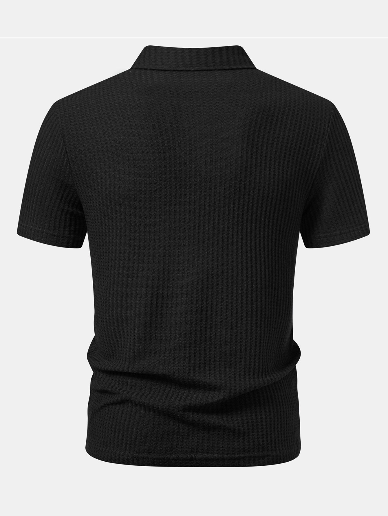 Waffle Knit Polo