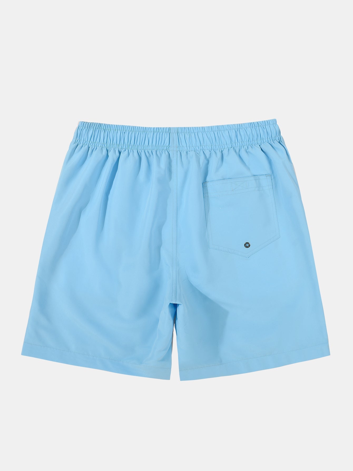 Contrast Waistband Swim Shorts
