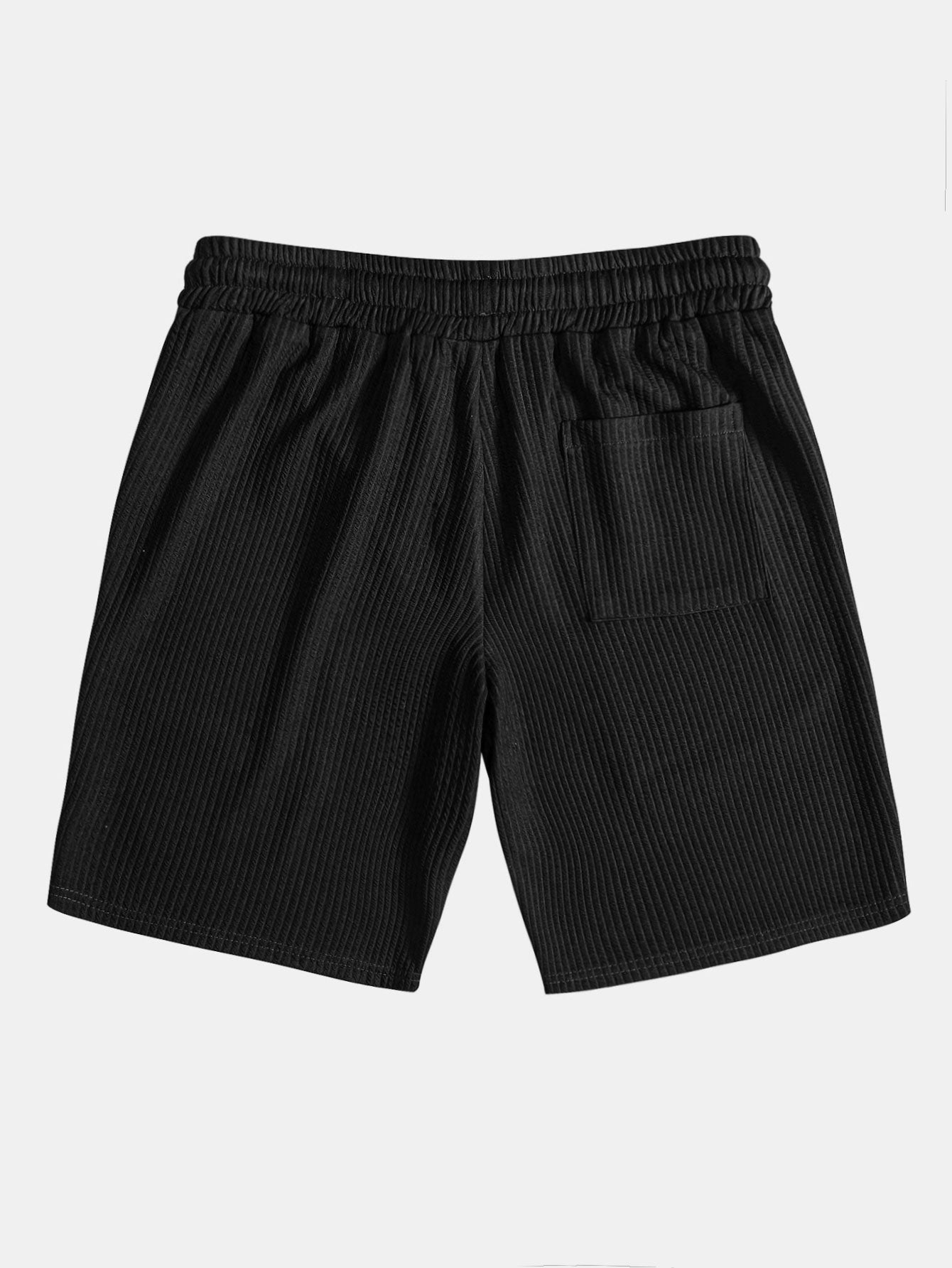 Ribbed Drawstring 7" Shorts