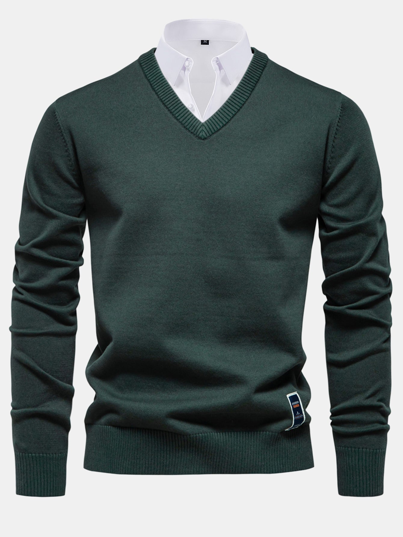 Long Sleeve V-Neck Sweater