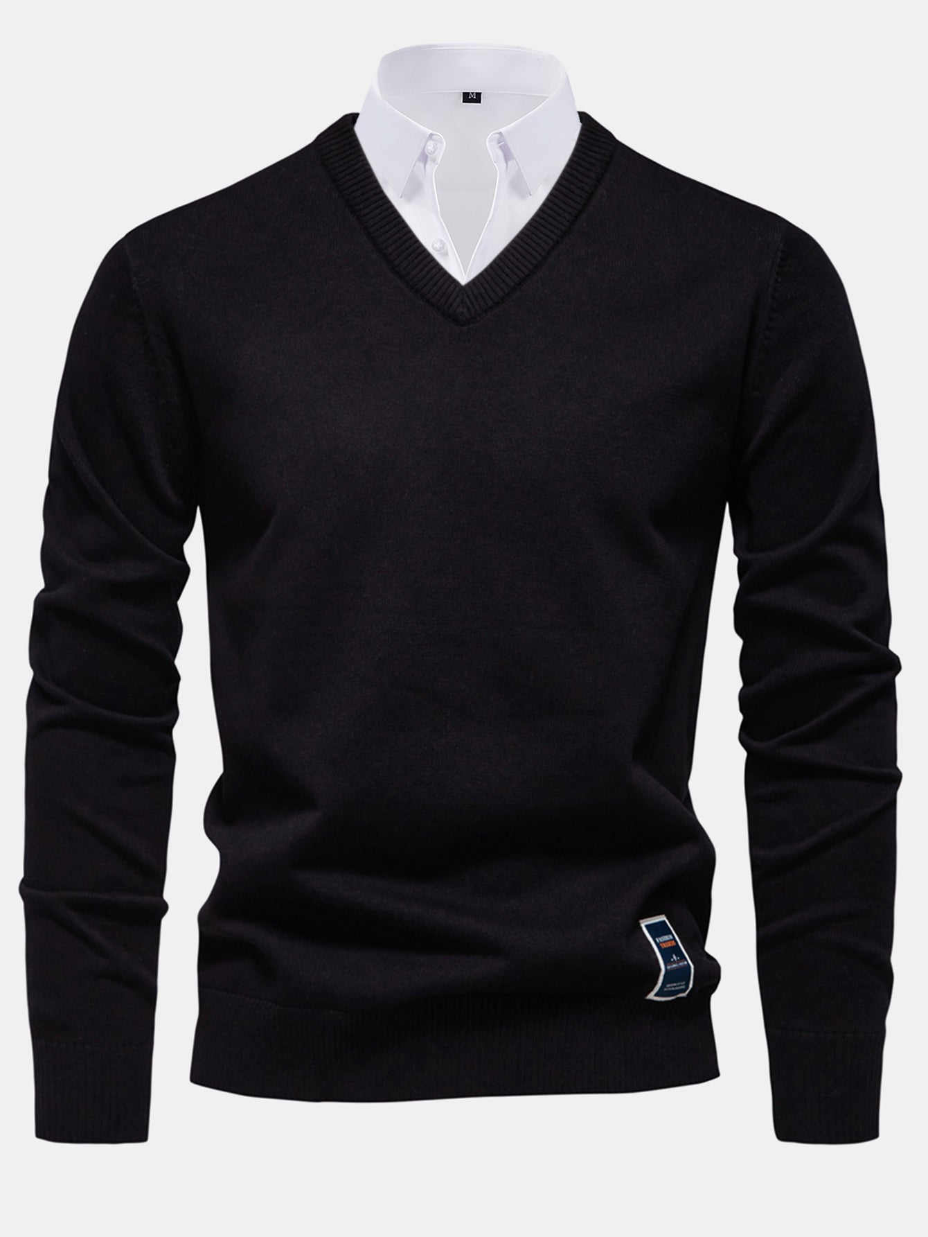 Long Sleeve V-Neck Sweater