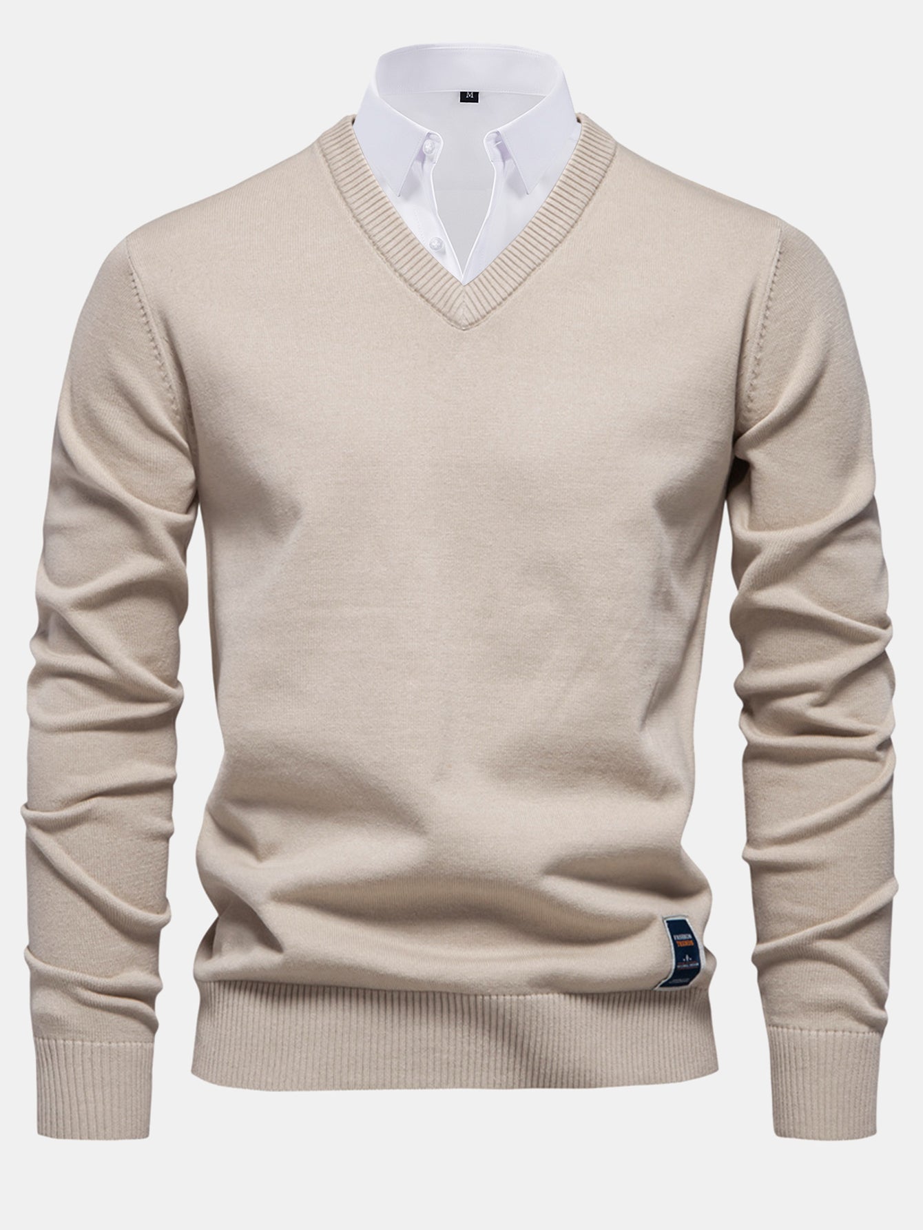 Long Sleeve V-Neck Sweater