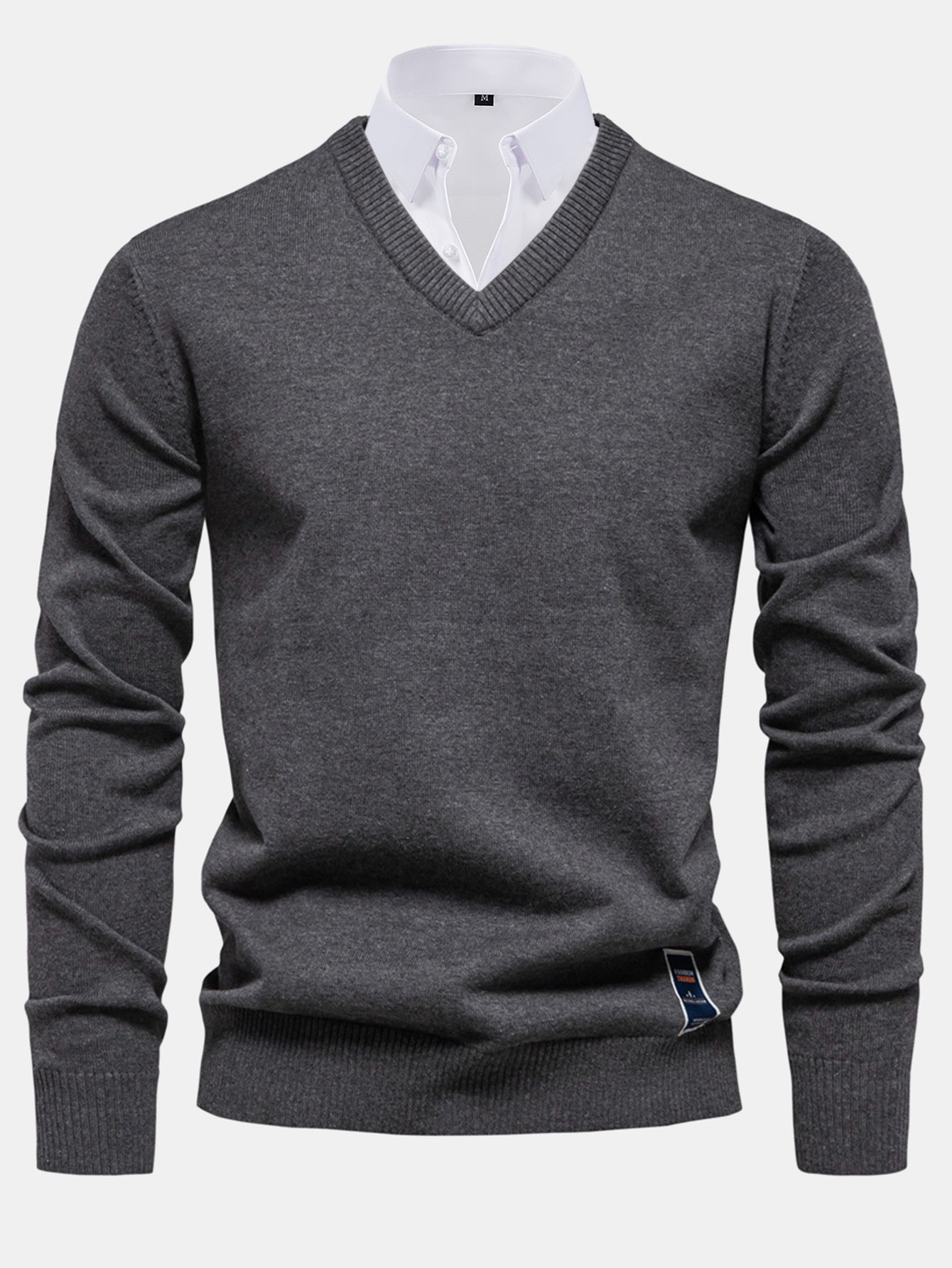 Long Sleeve V-Neck Sweater