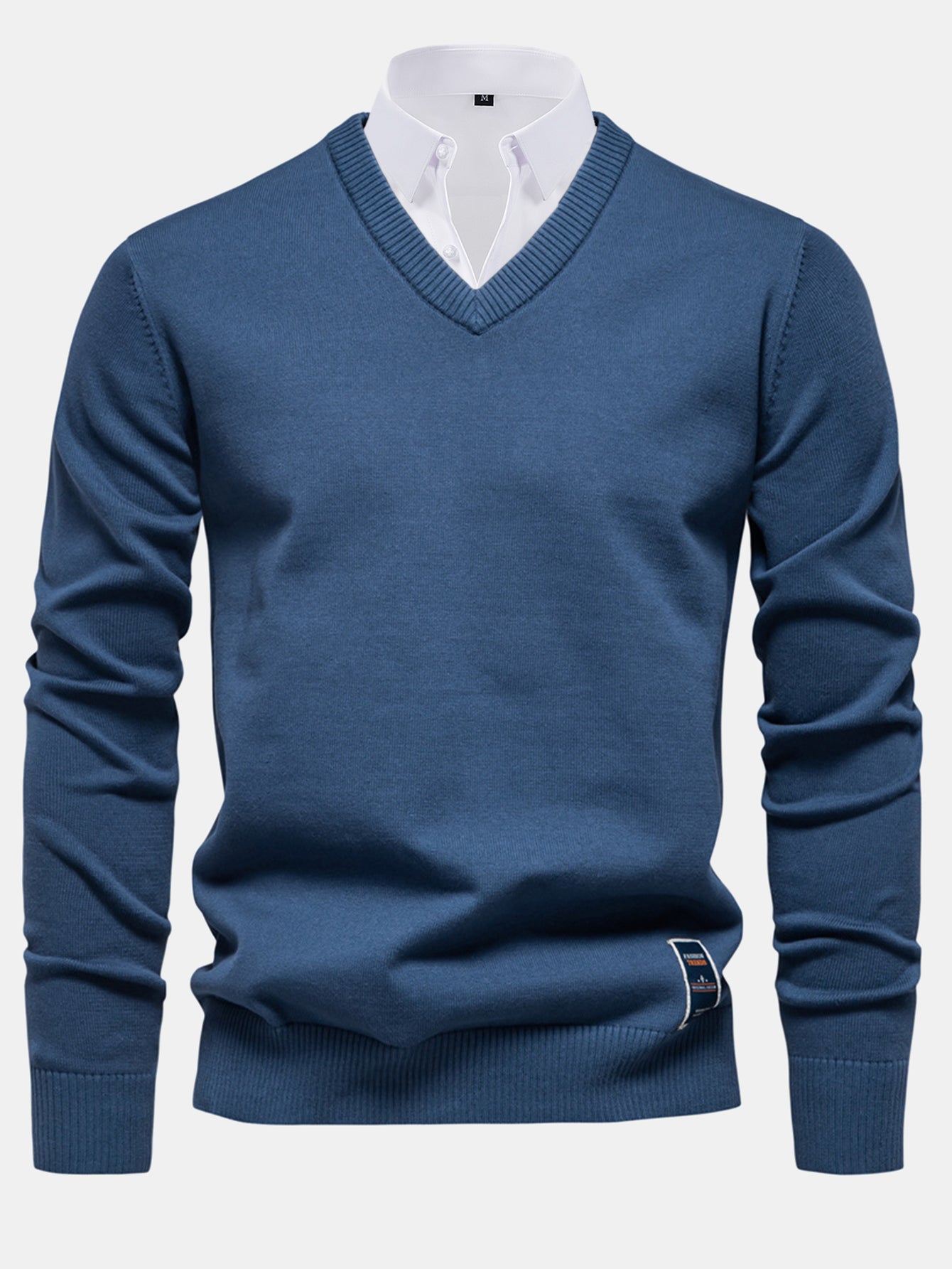 Long Sleeve V-Neck Sweater