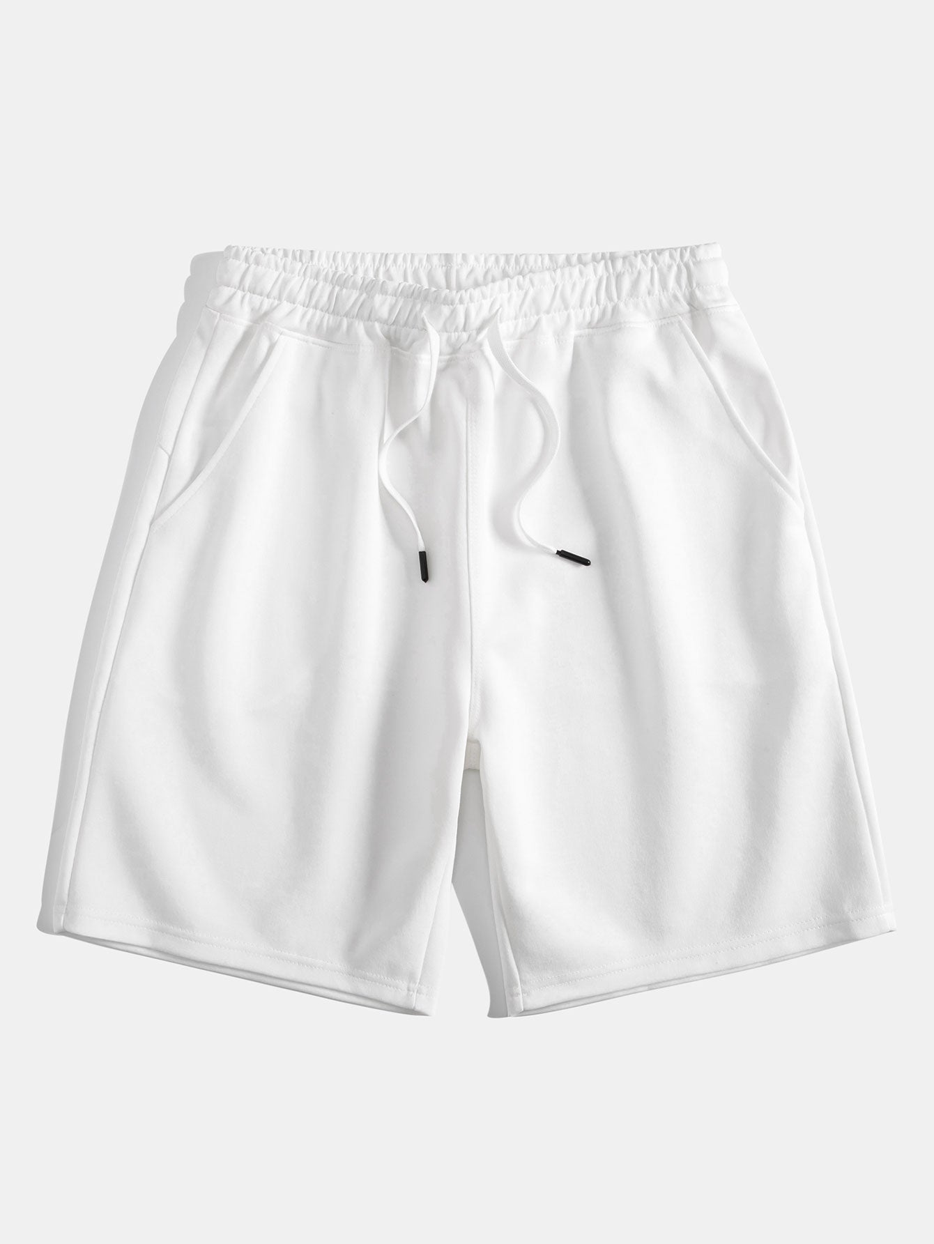 3 Pieces Mid Length Drawstring Shorts