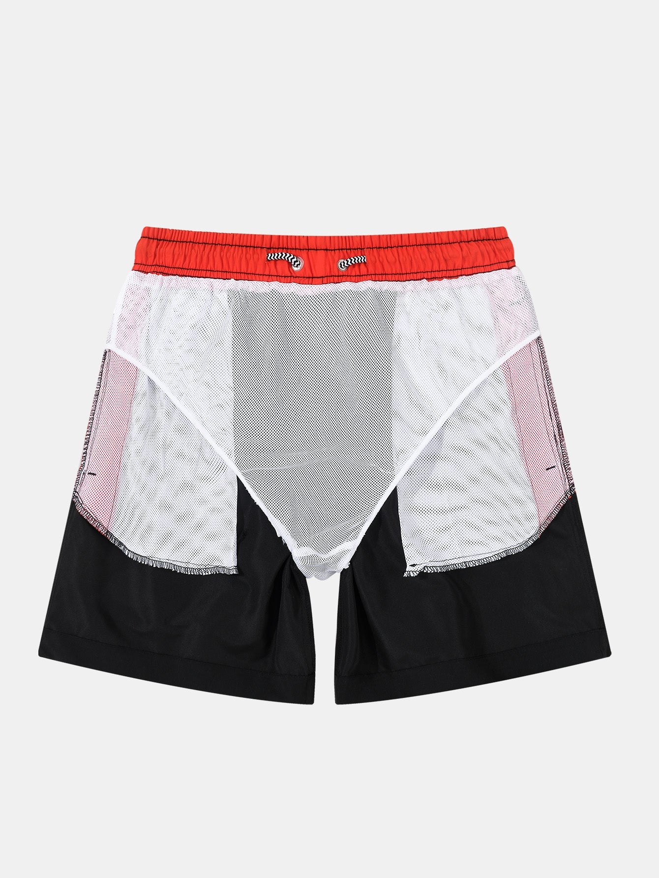 Contrast Waistband Swim Shorts