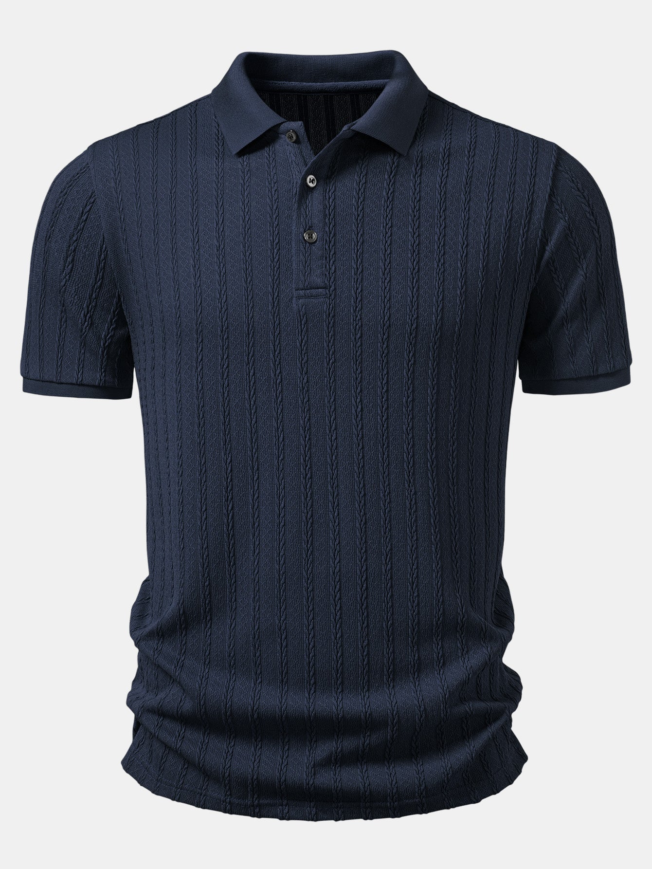 Twisted Jacquard Polo