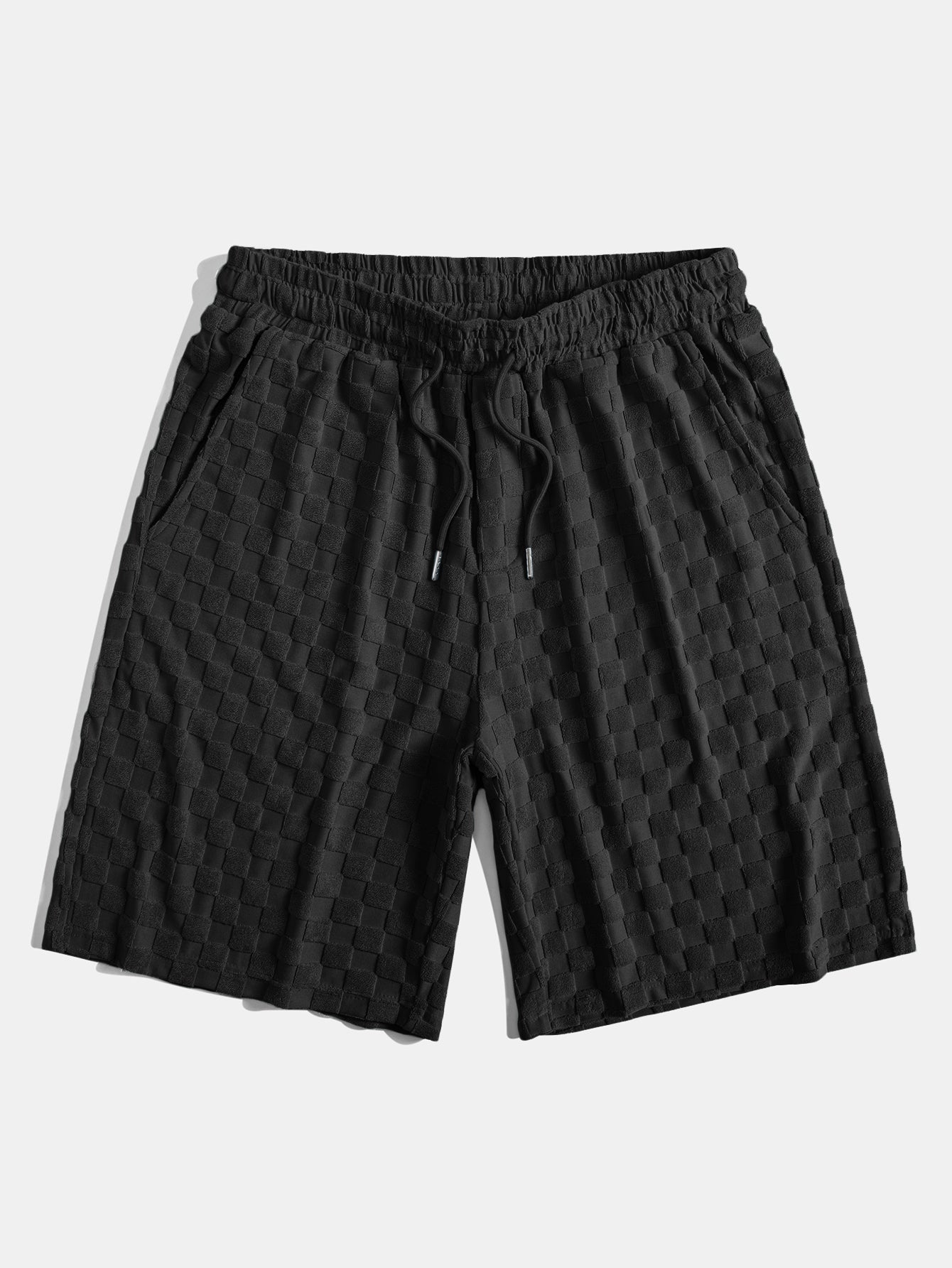 Checkerboard Terry Shirt & Shorts