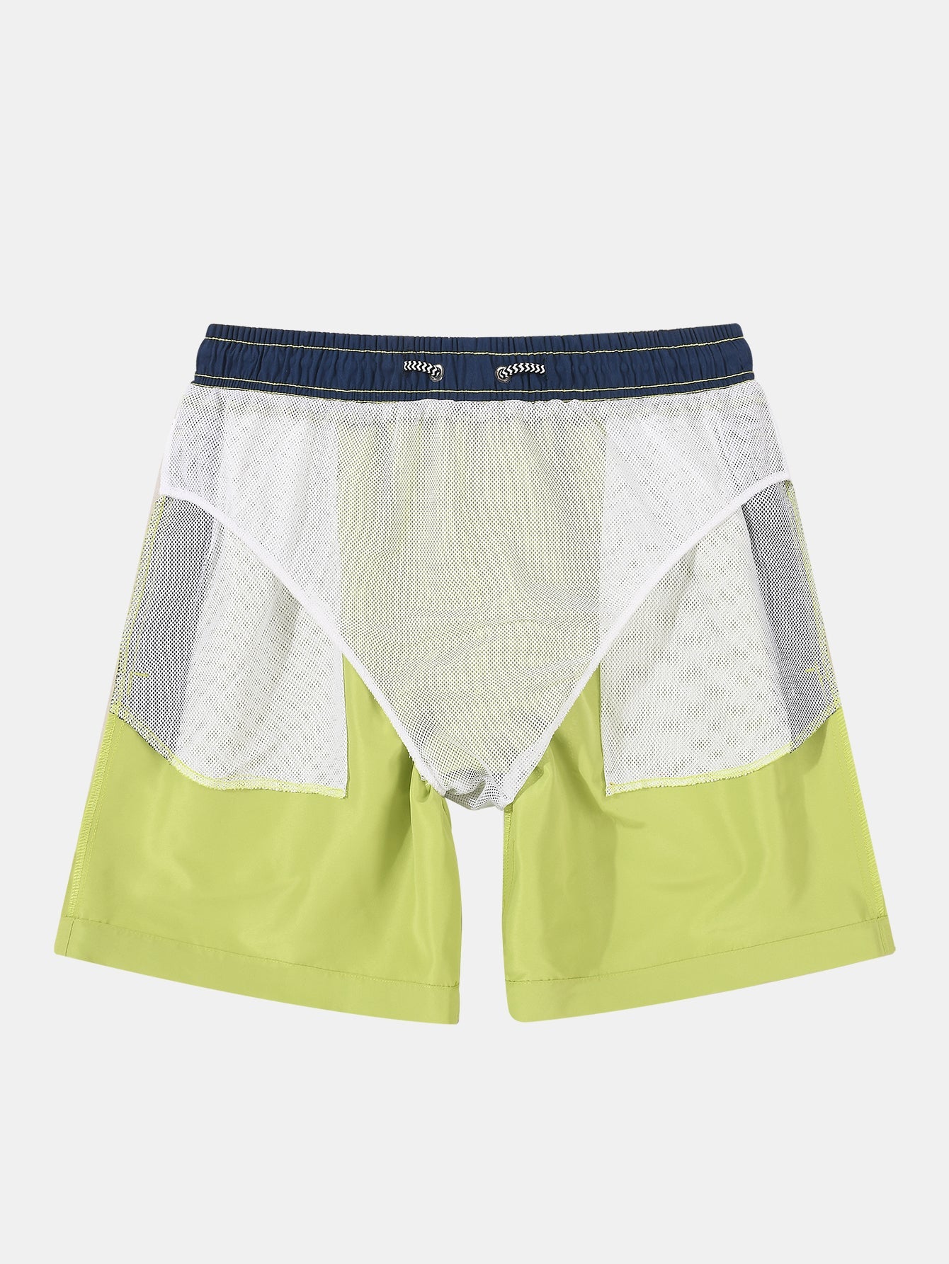 Contrast Waistband Swim Shorts