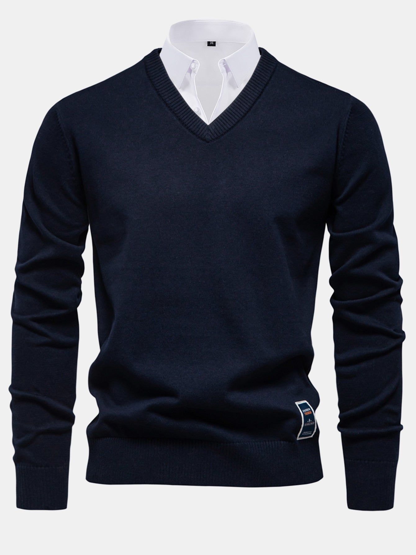 Long Sleeve V-Neck Sweater