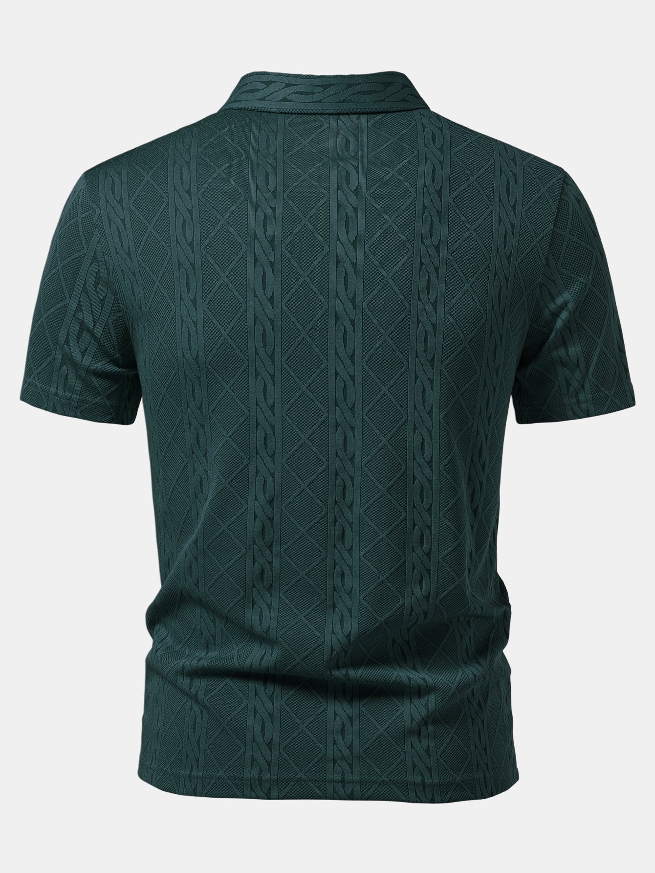 Geometry Jacquard Polo