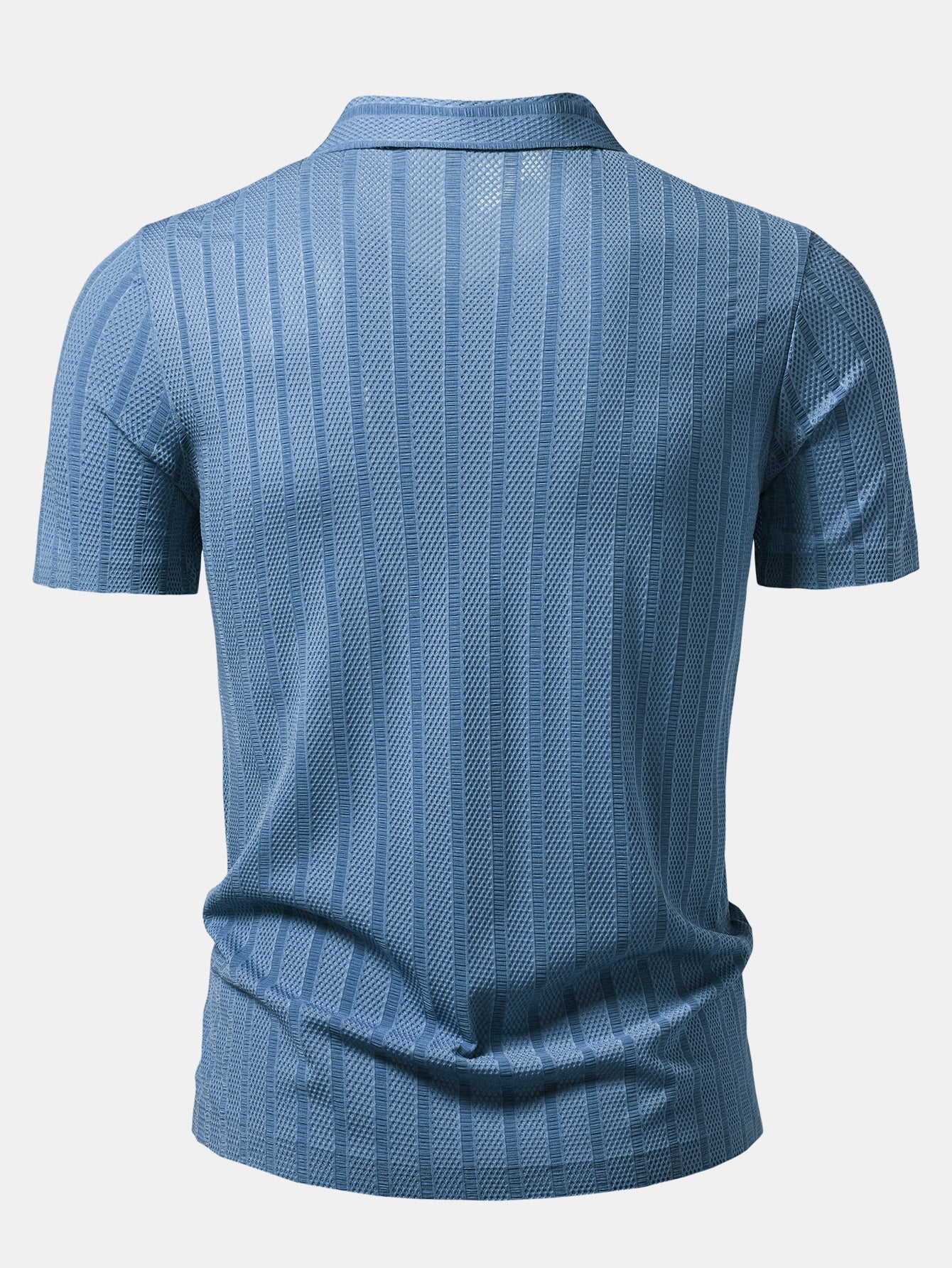 Striped Textured Polo