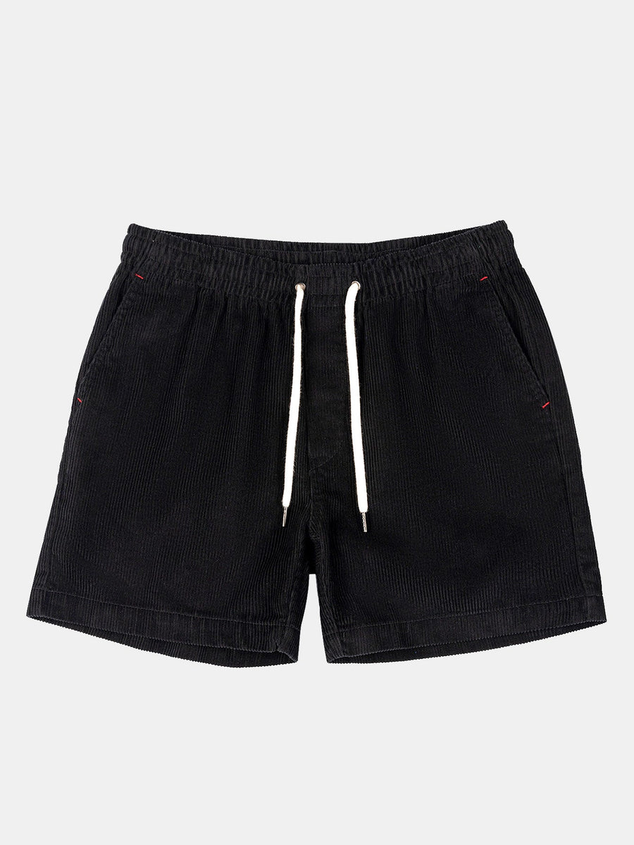 6" Cotton Corduroy Drawstring Shorts