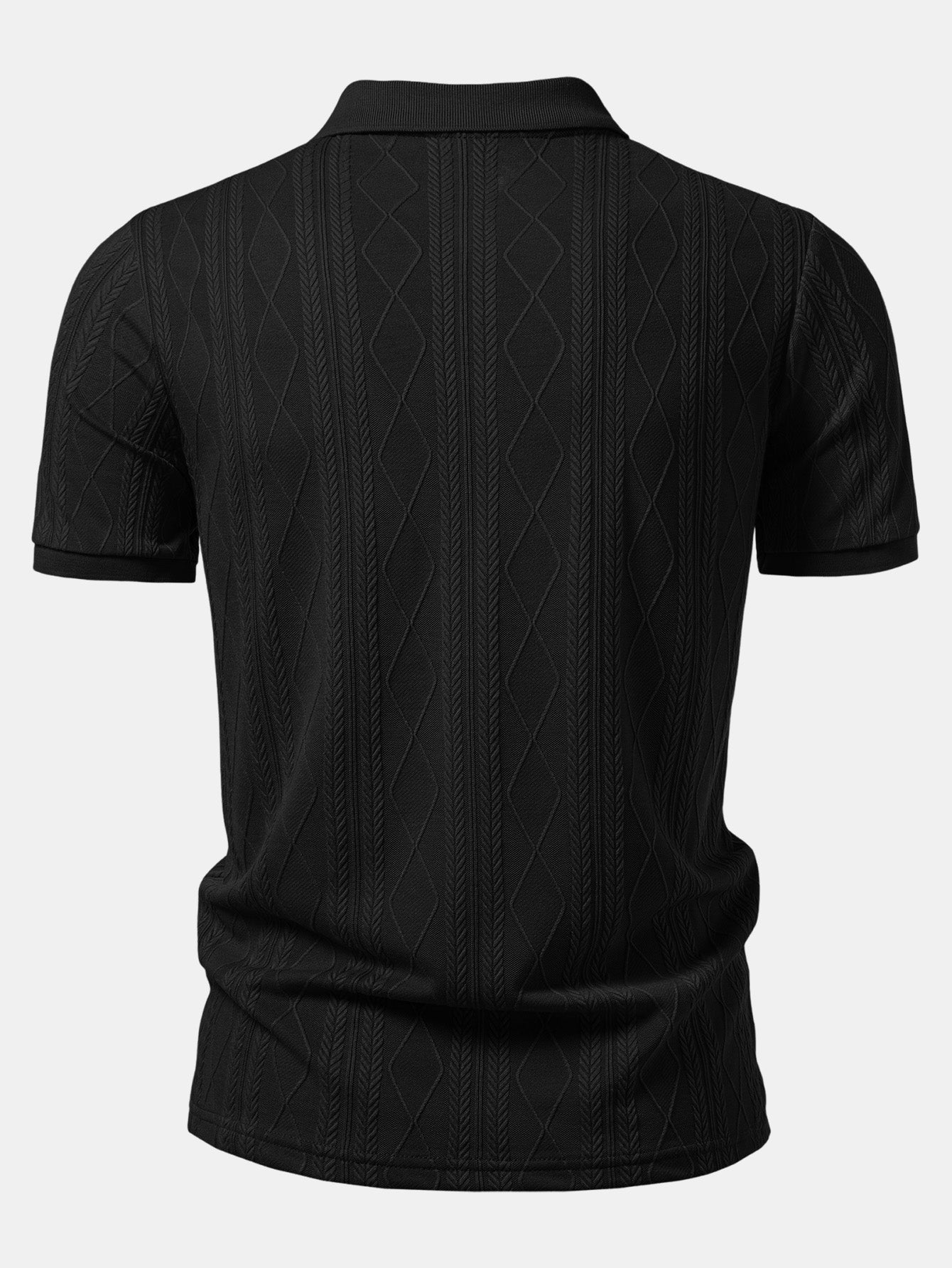 Geometry Jacquard Polo