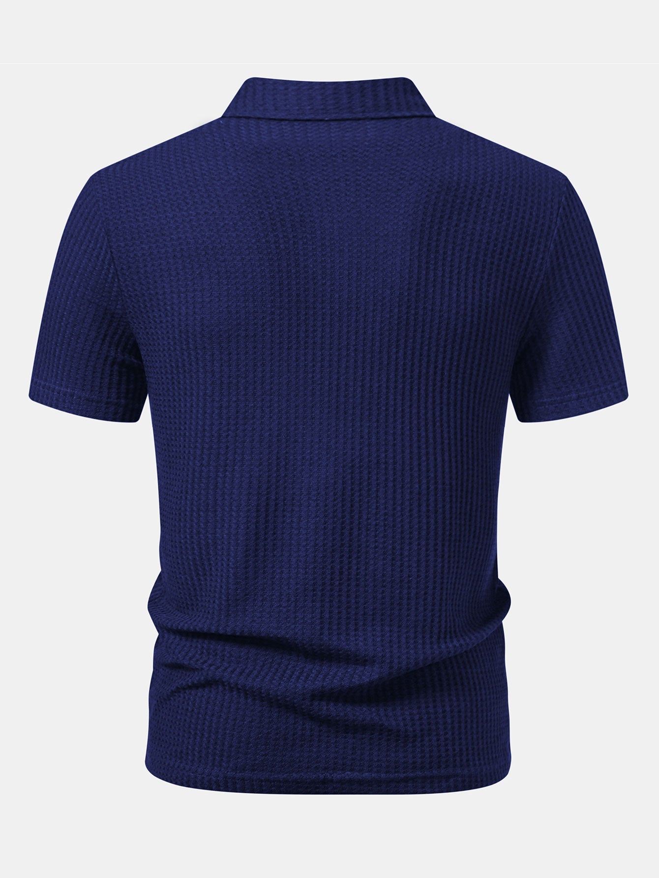 Waffle Knit Polo