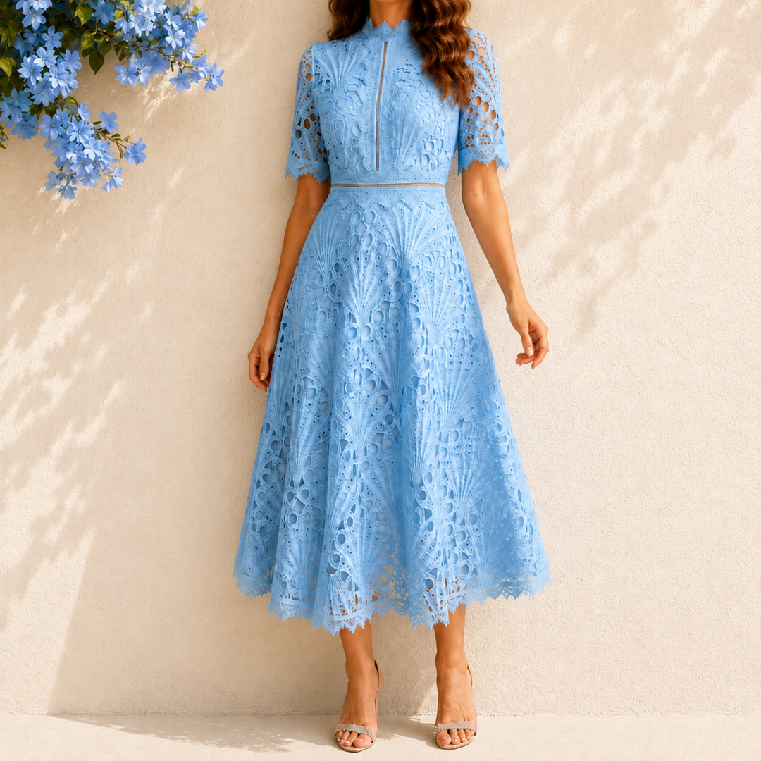 Charlisse Lace Midi Dress