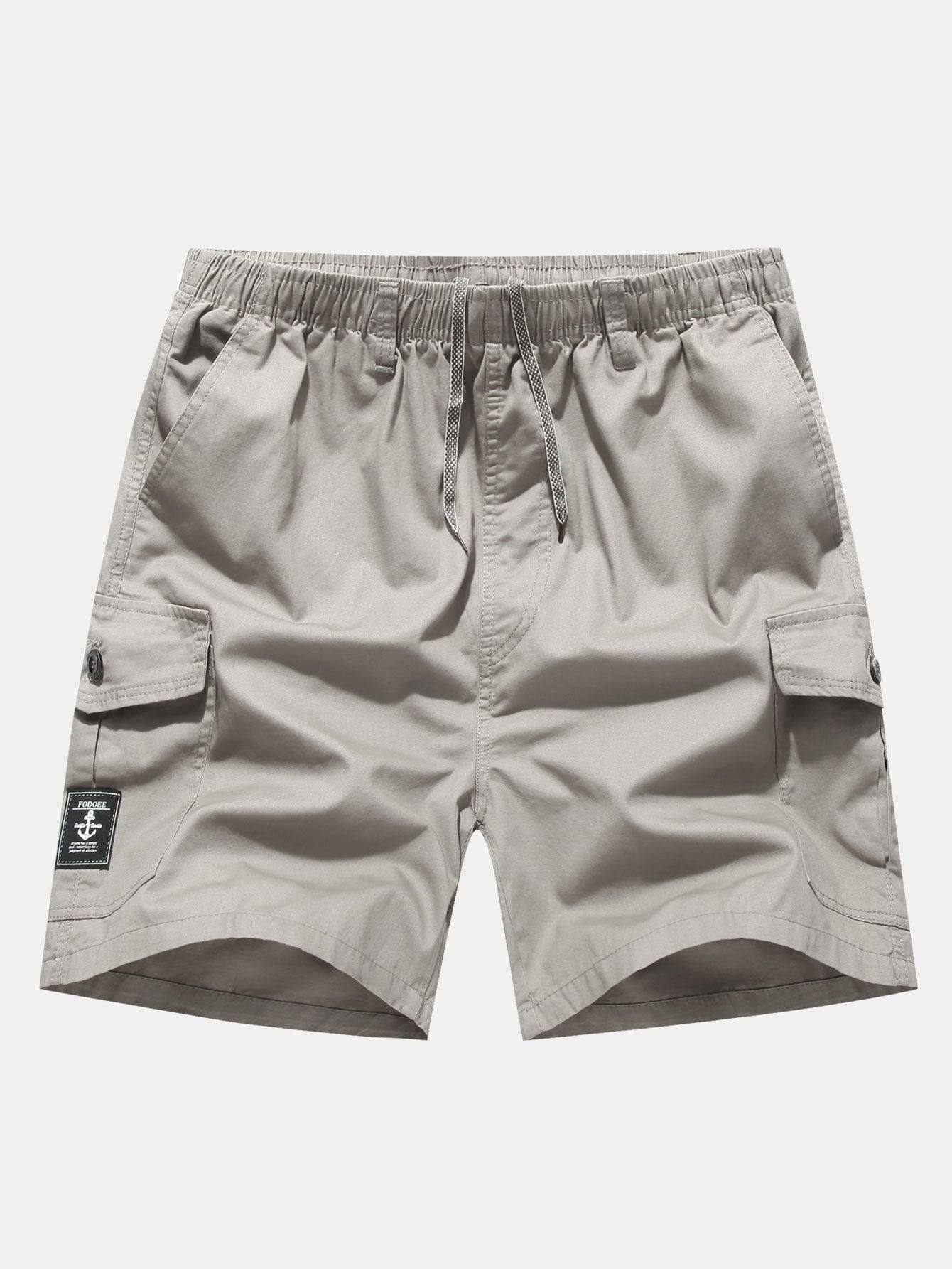 3 Pieces Chino Drawstring Cargo Shorts