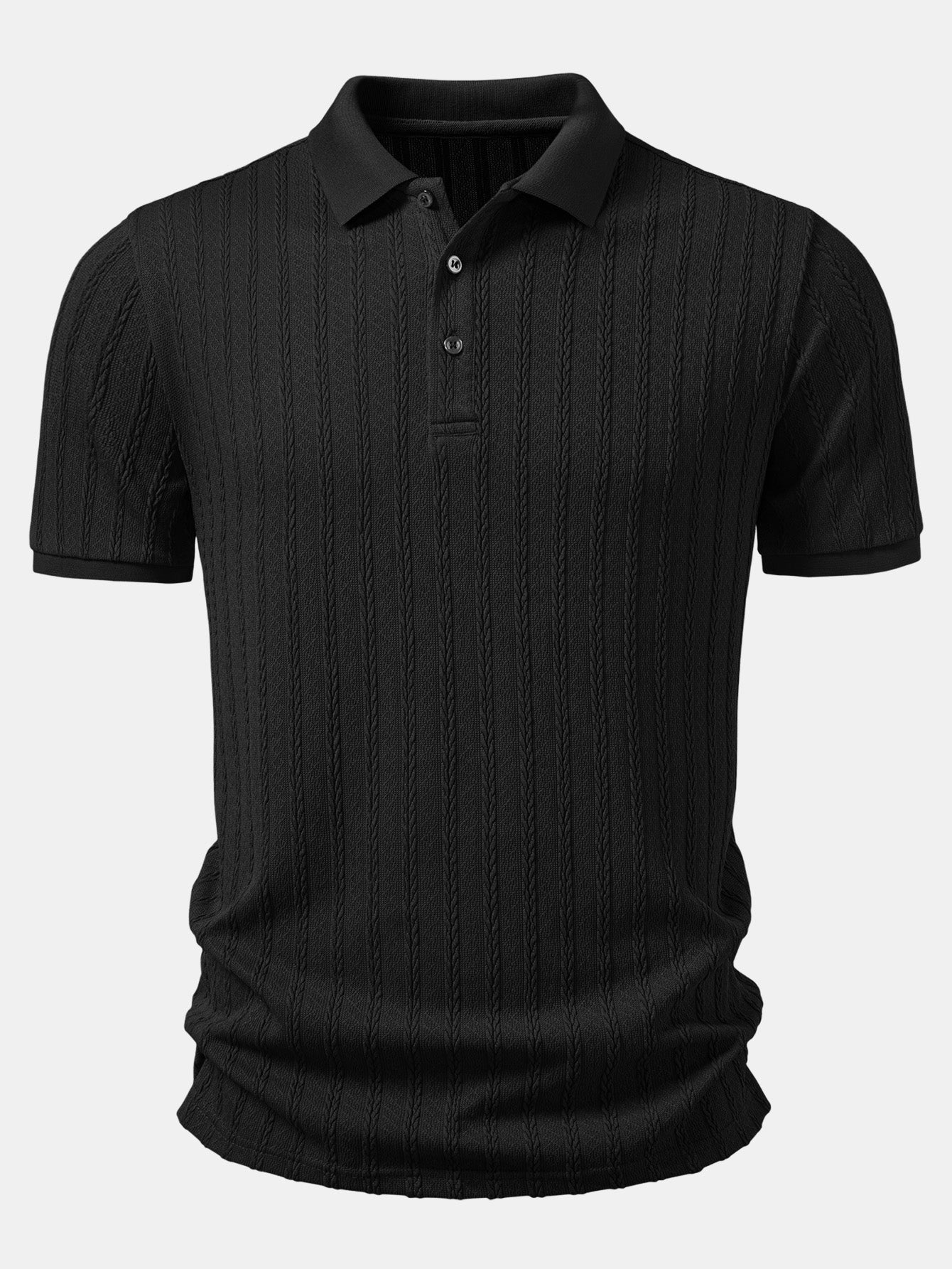 Twisted Jacquard Polo