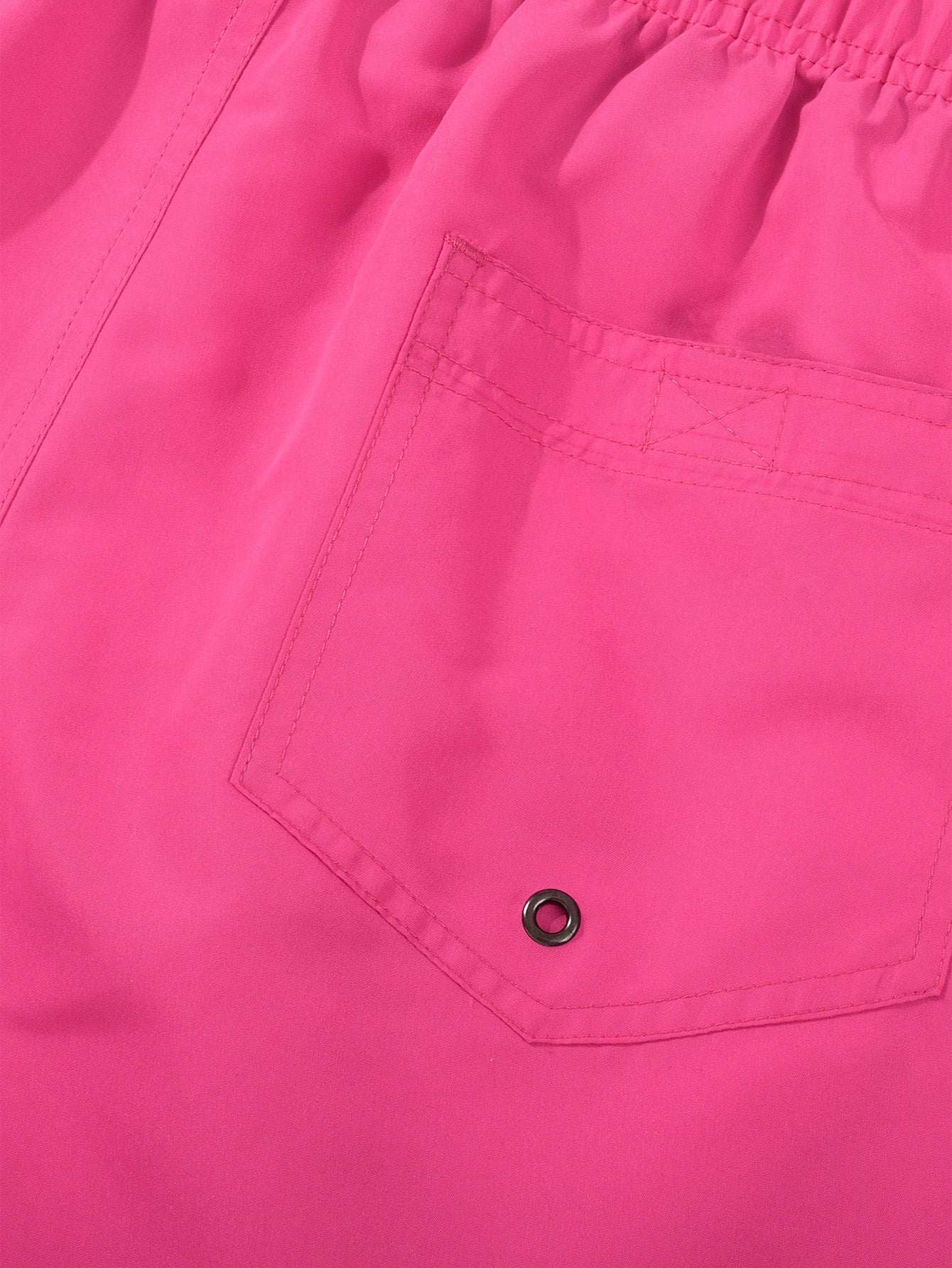 Contrast Waistband Swim Shorts