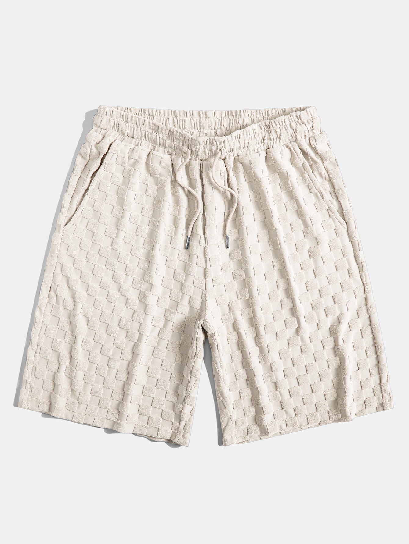 Checkerboard Terry Shirt & Shorts
